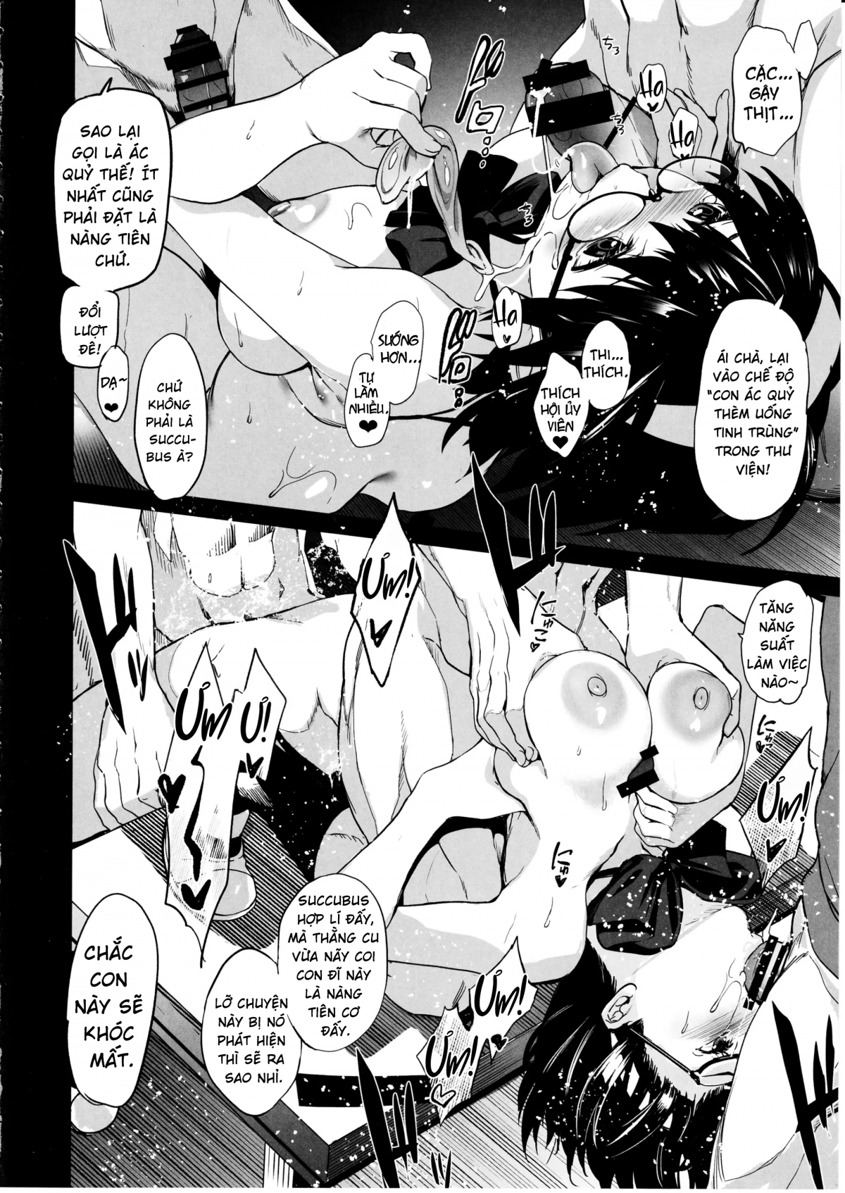 Đọc truyện hentai Makima-san wa Toshoshitsu no Yousei - Oneshot