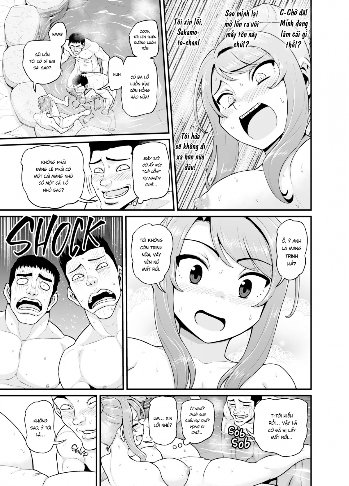 Đọc truyện hentai Getting it On With Your Gaming Buddy at the Hot Spring NTRVer - Oneshot