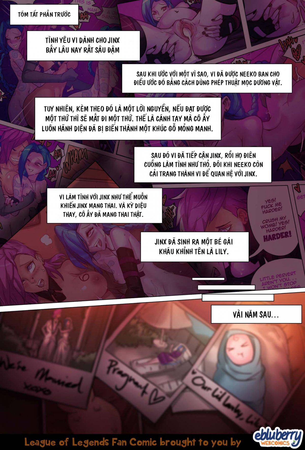 Đọc truyện hentai Jinx x Vi x Jinx 2 + Caitlyn - Oneshot_A