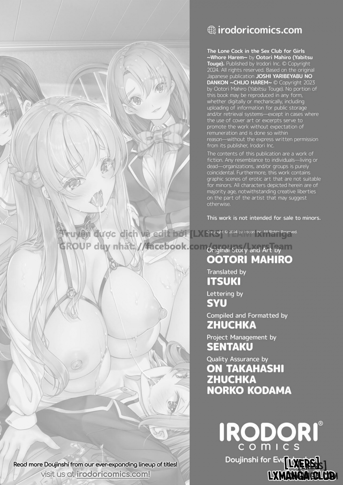 Đọc truyện hentai The Lone Cock in the Sex Club for Girls - Oneshot