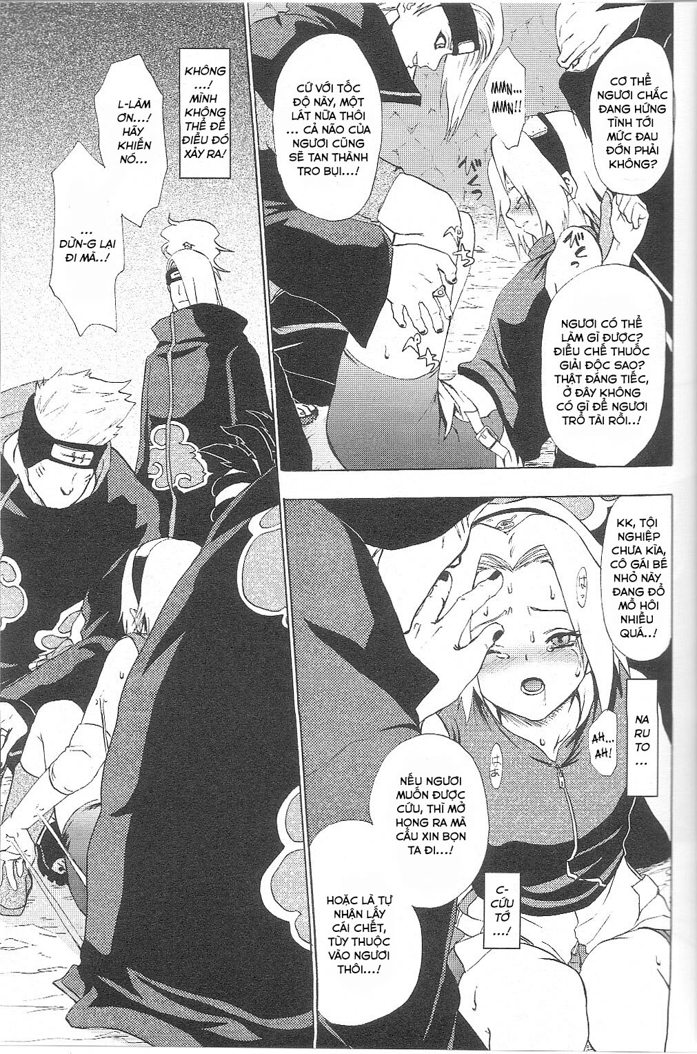 Đọc truyện hentai Naruto đứng nhìn cô bạn bị hiếp Oneshot