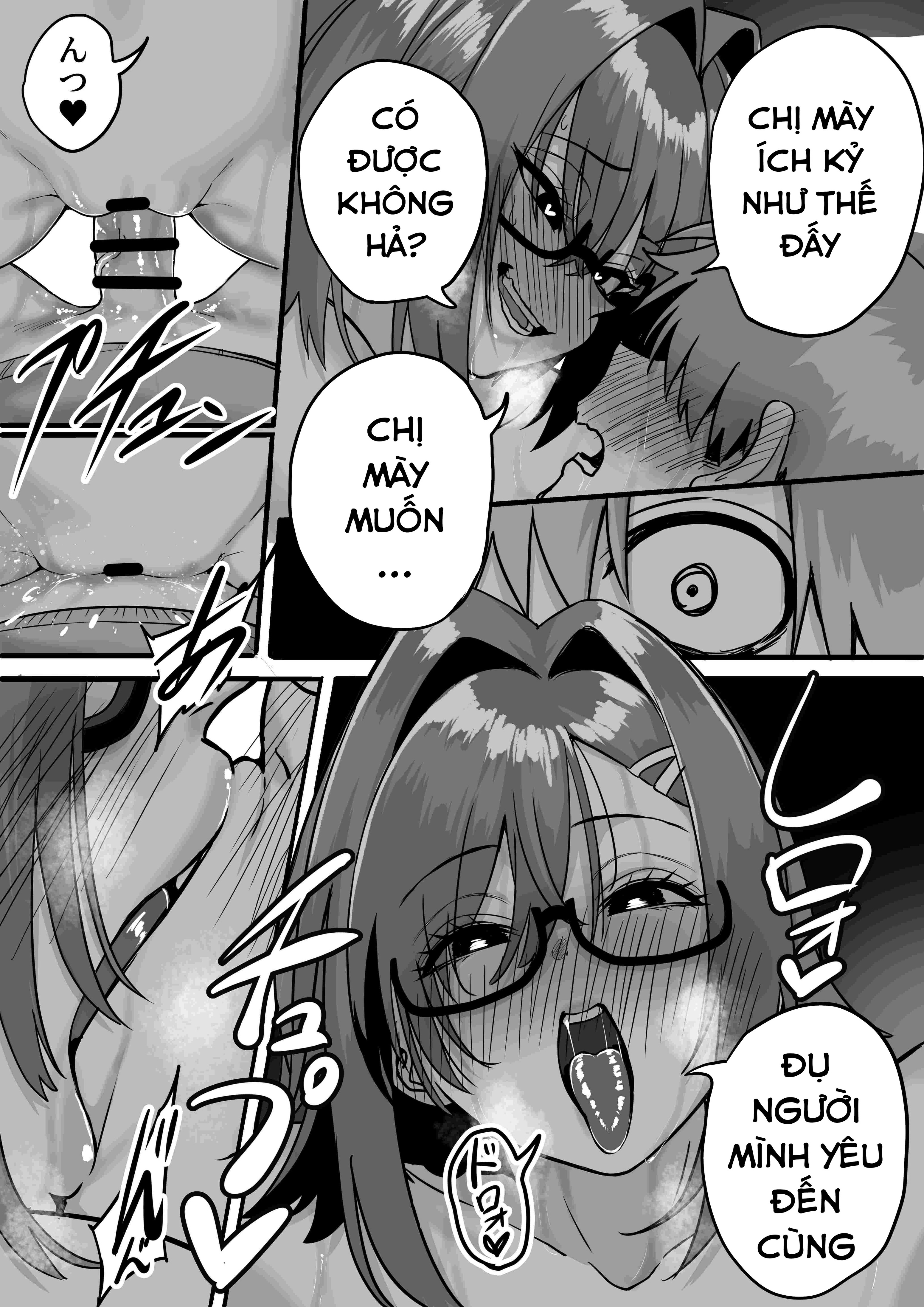 Đọc truyện hentai Itabasami na Wakachi Ai - Chap 3.2