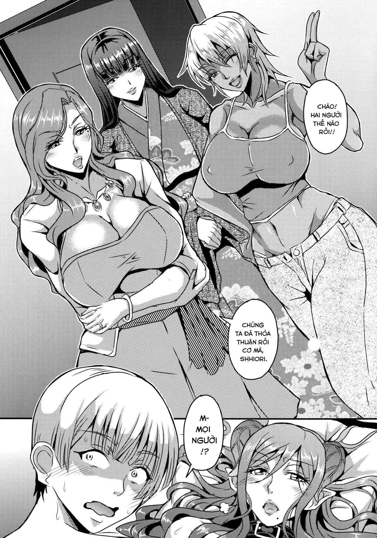 Đọc truyện hentai Cô nội trợ nhà bên là succubus - Oneshot