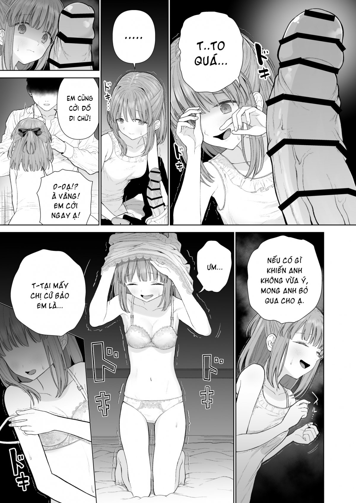 Đọc truyện hentai Sưởi ấm em, trước khi em vụn vỡ - Oneshot