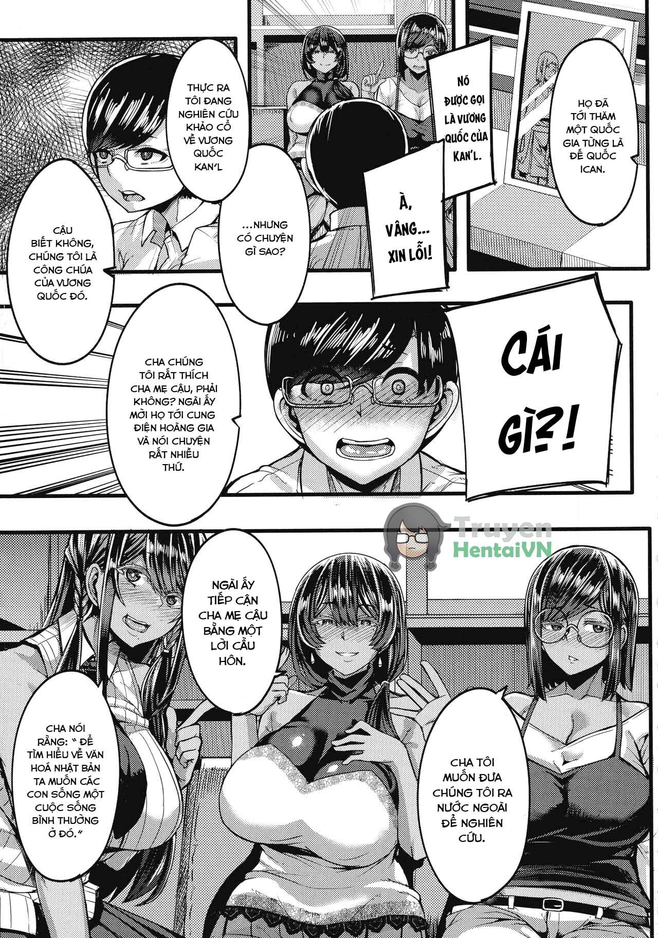 Đọc truyện hentai The Latina Princesses and the Secret Contract - chap 1