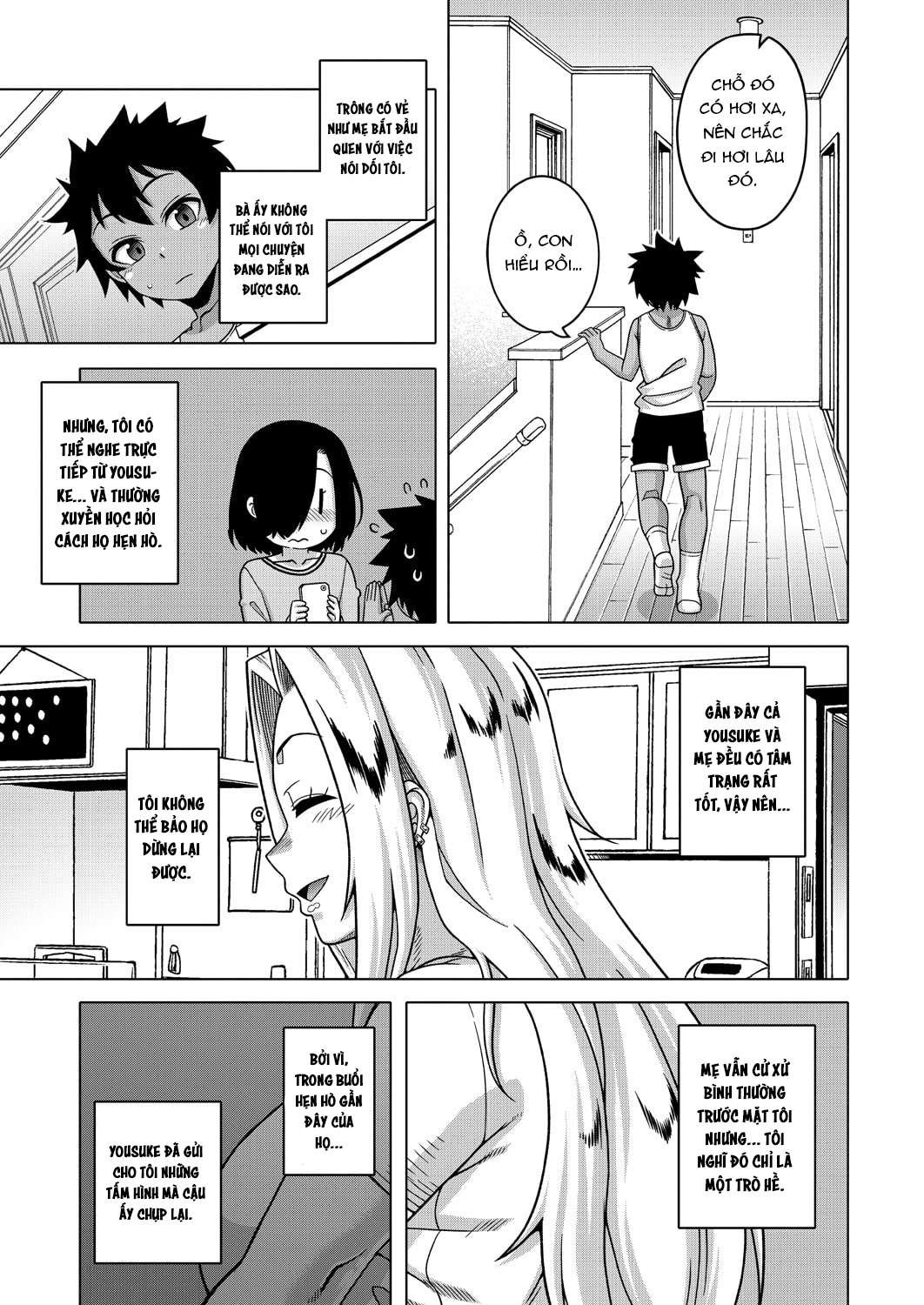 Đọc truyện hentai Boku no Kaa-chan to Ore no Mama - Oneshot