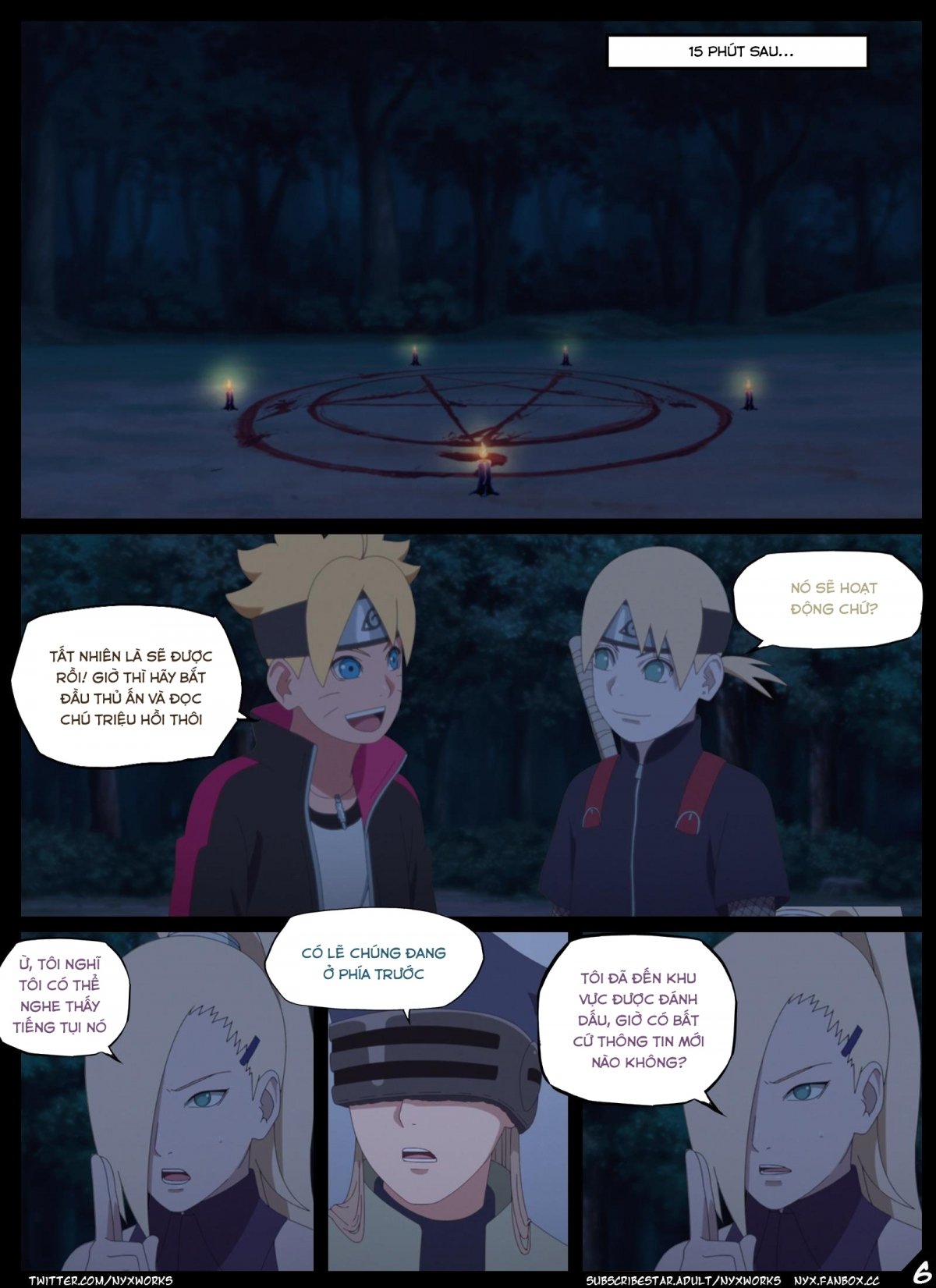 Đọc truyện hentai Đêm nghi lễ (Naruto) - Oneshot