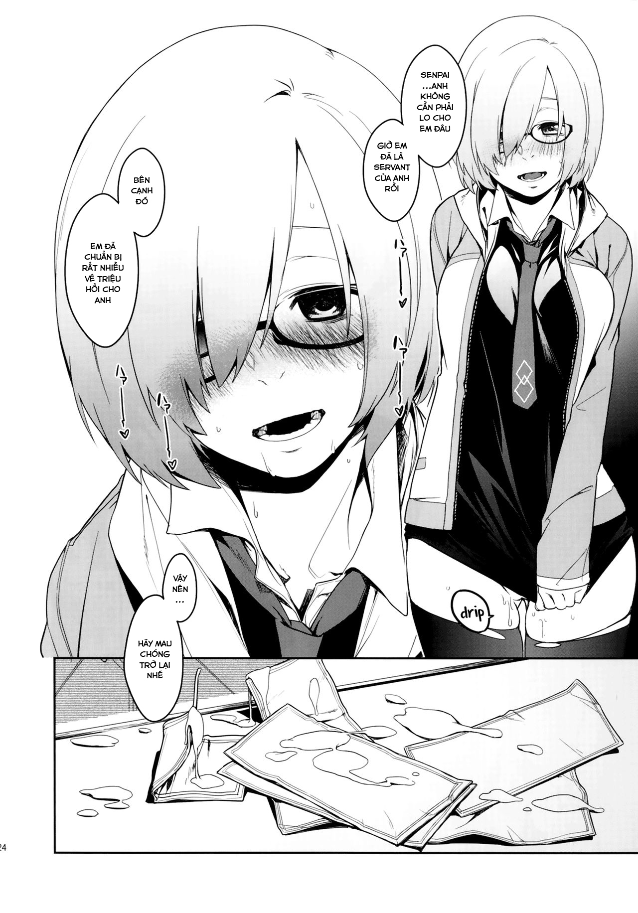 Đọc truyện hentai Shielder ni mo Aru Jakuten (Fate Grand Order) - Chap 2