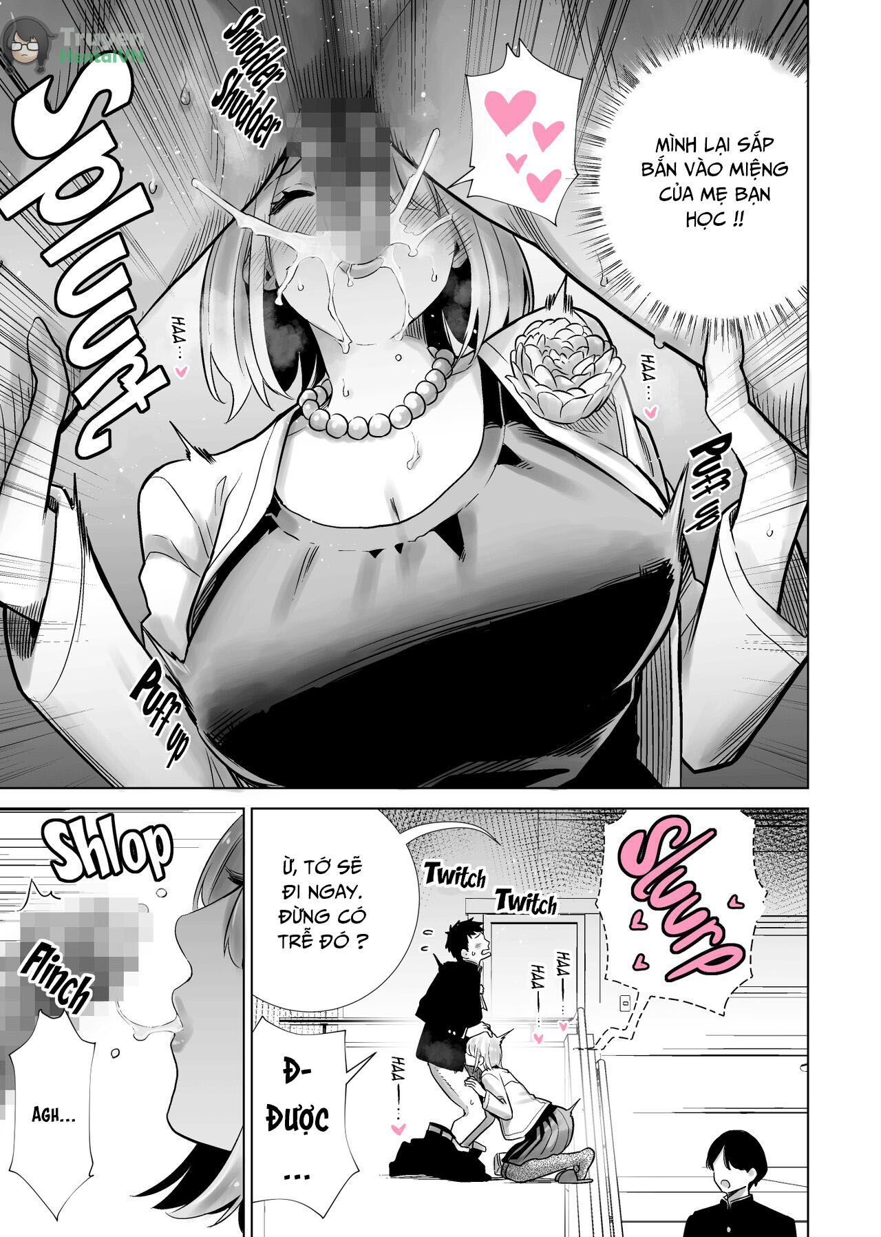Đọc truyện hentai Chịch mẹ thằng bạn ngày lễ tốt nghiệp - Oneshot