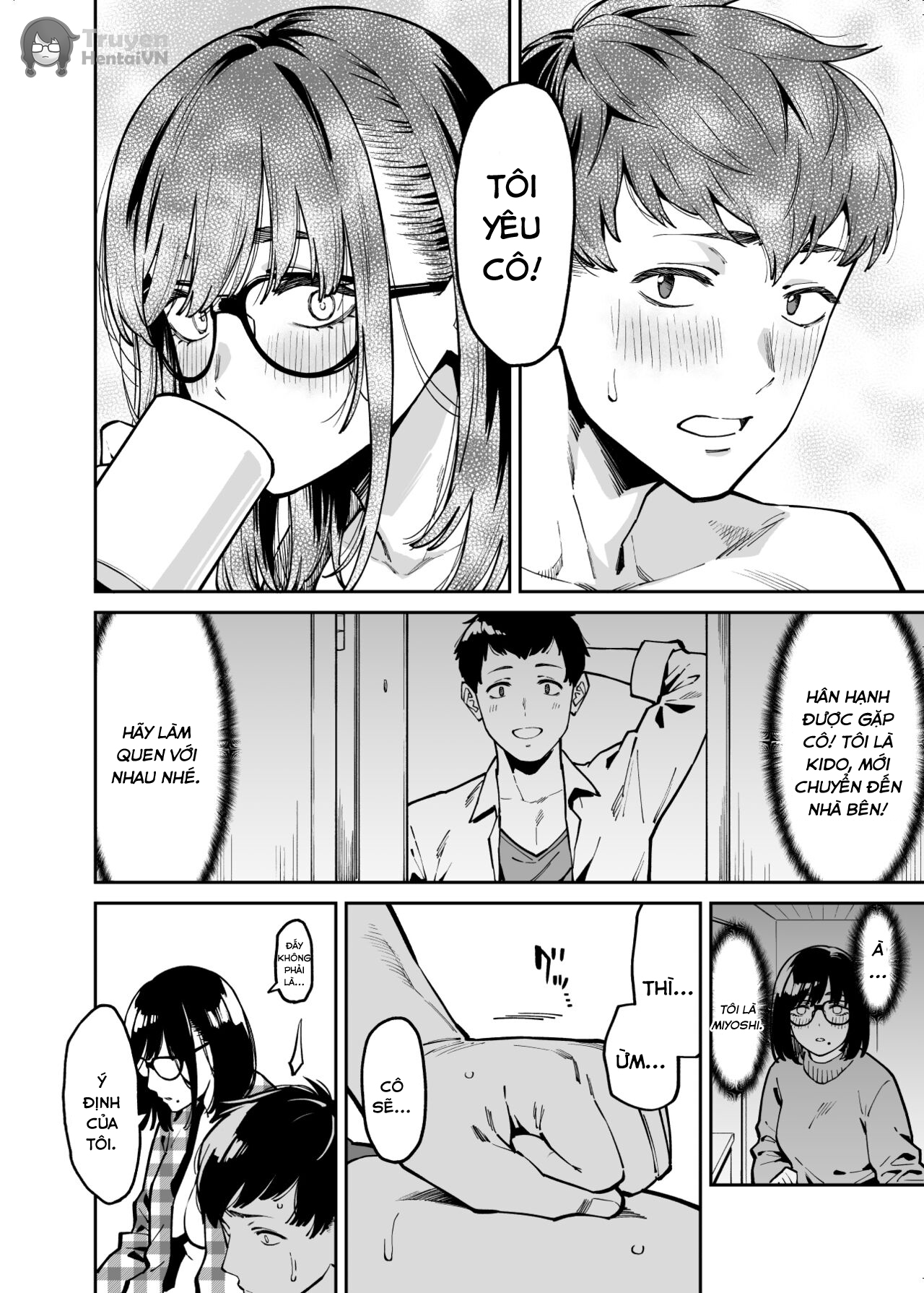 Đọc truyện hentai Comforted by the Sloppy Girl Next Door - chap 1