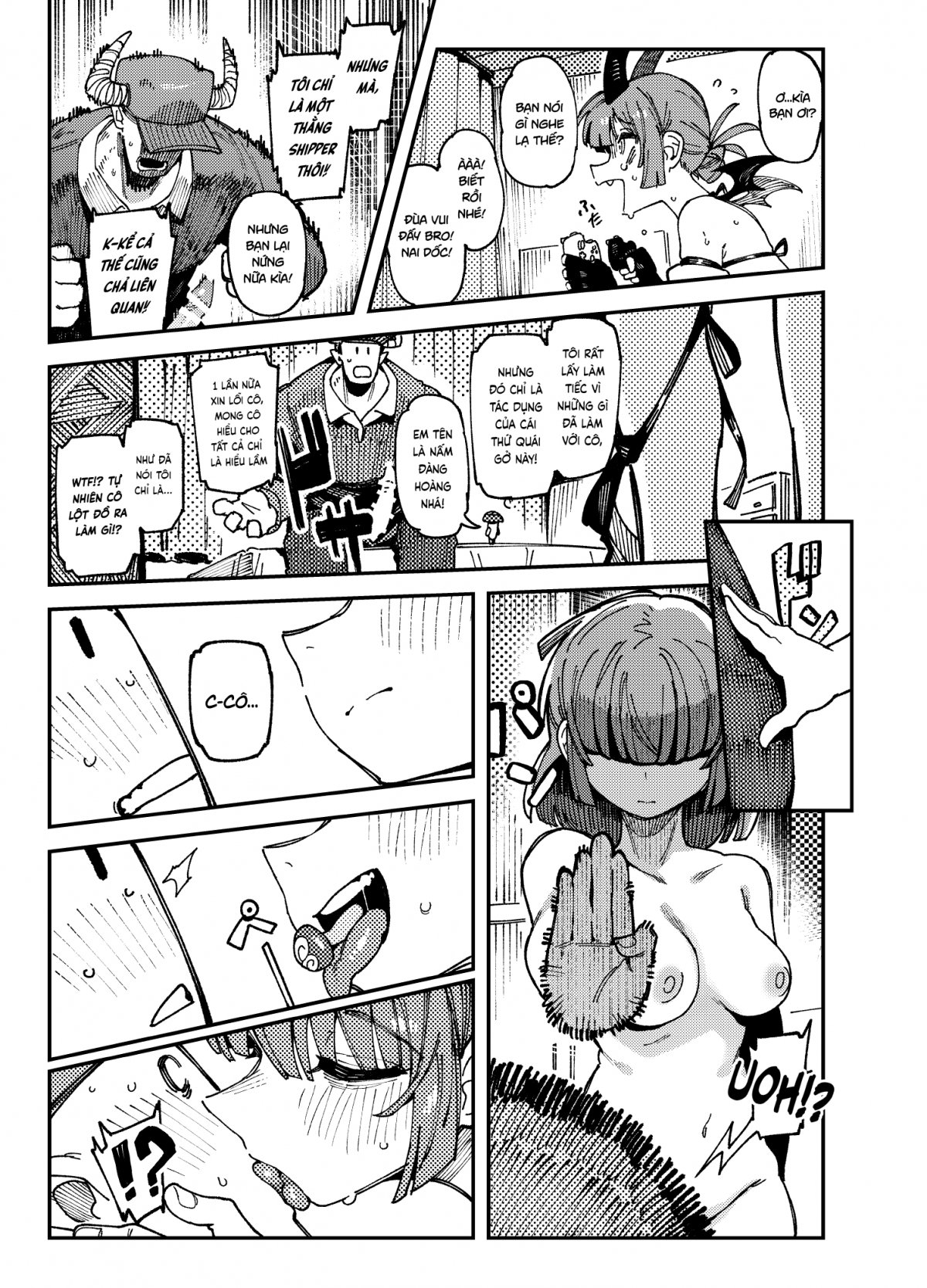 Đọc truyện hentai Lỡ ăn phải nấm, nứng không kịp ngỡ - Tu bi con tình iu