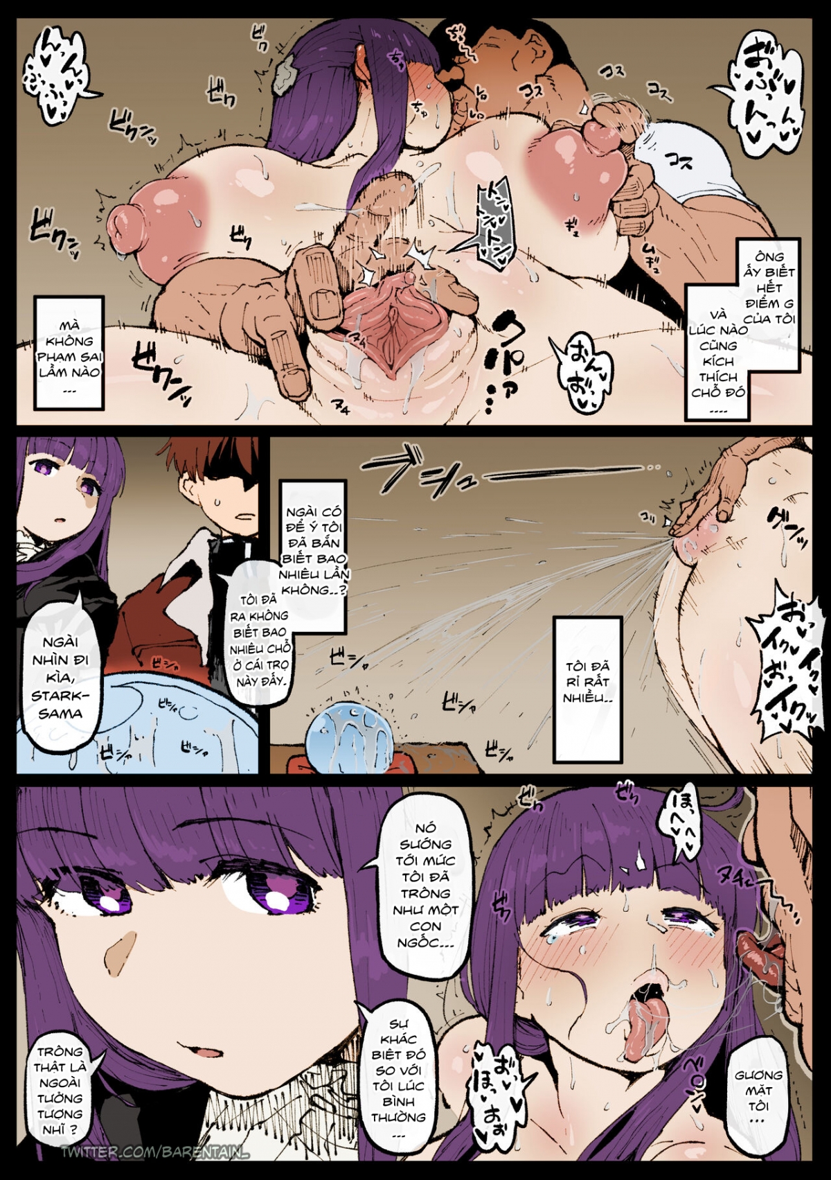 Đọc truyện hentai Fern-san did her best [decensored] - Oneshot