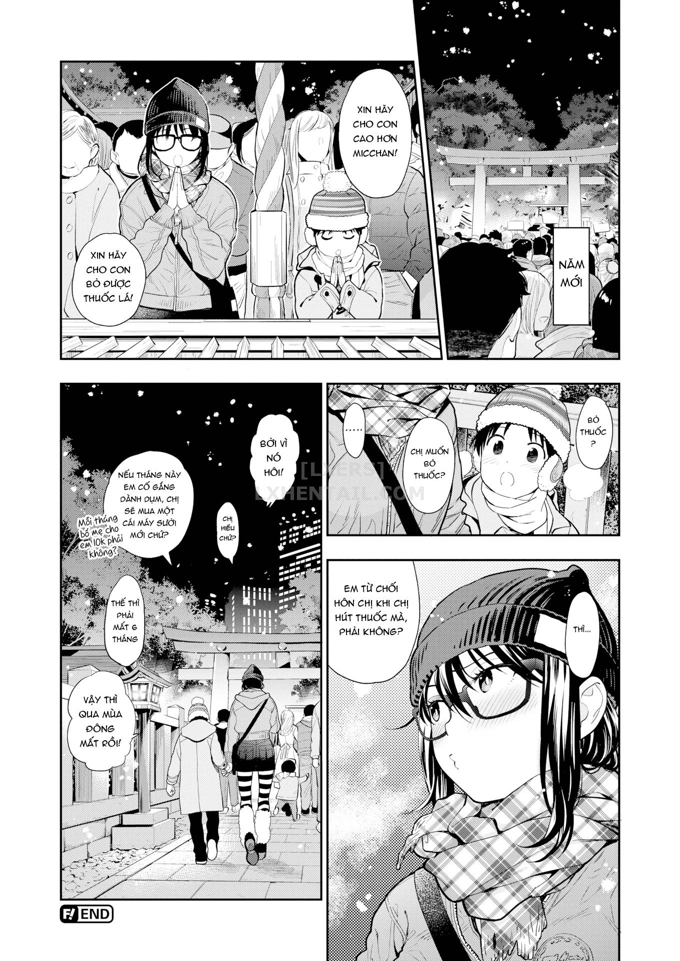 Đọc truyện hentai Doutei Otouto to Bitch Ane - Chap 8