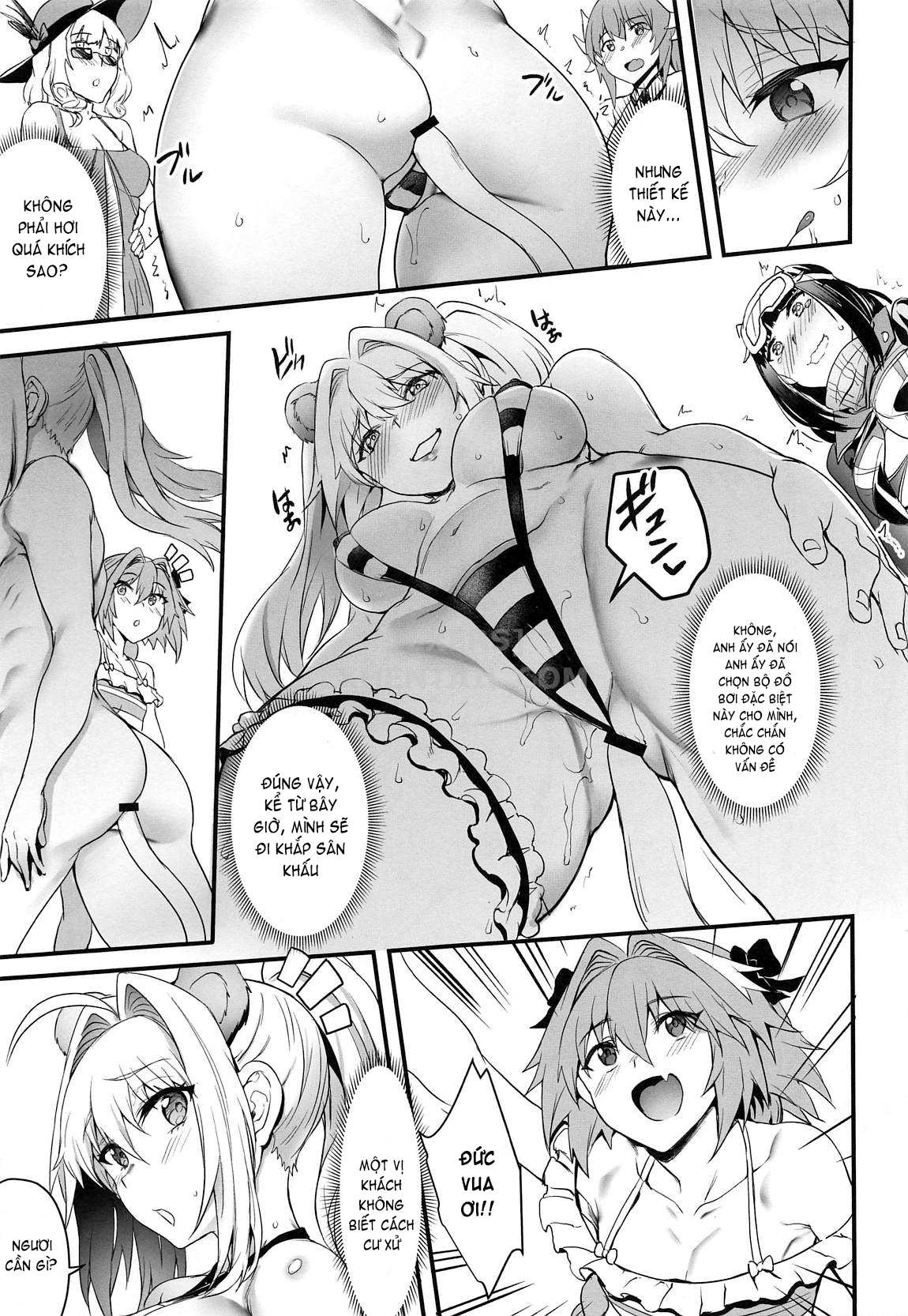 Đọc truyện hentai Koutei No Atarashii Mizugi - Oneshot