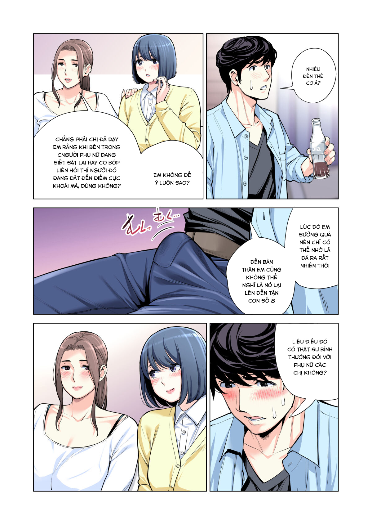 Đọc truyện hentai Jichikai no Hitozuma wa Totemo H deshita Chap 3