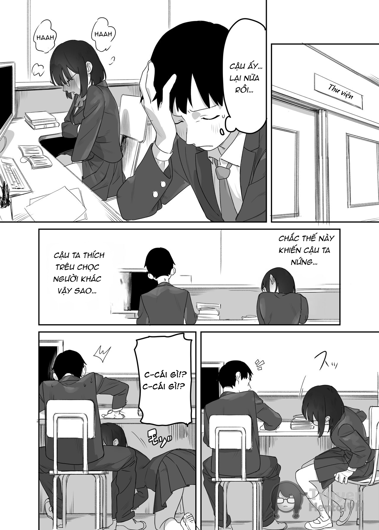 Đọc truyện hentai Yomenai Kimi to | With You, Who Is Hard To Read - Oneshot