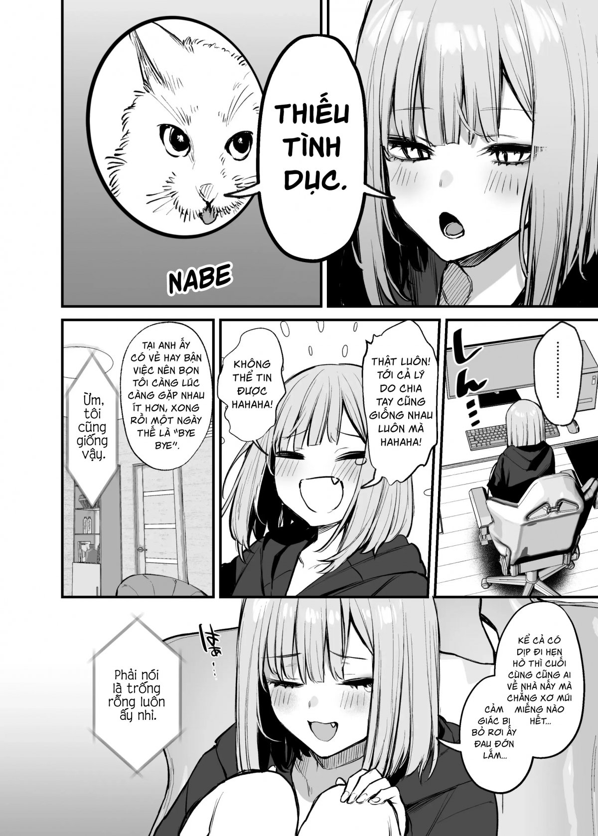 Đọc truyện hentai Làm tình với zai trên mạng - Oneshot