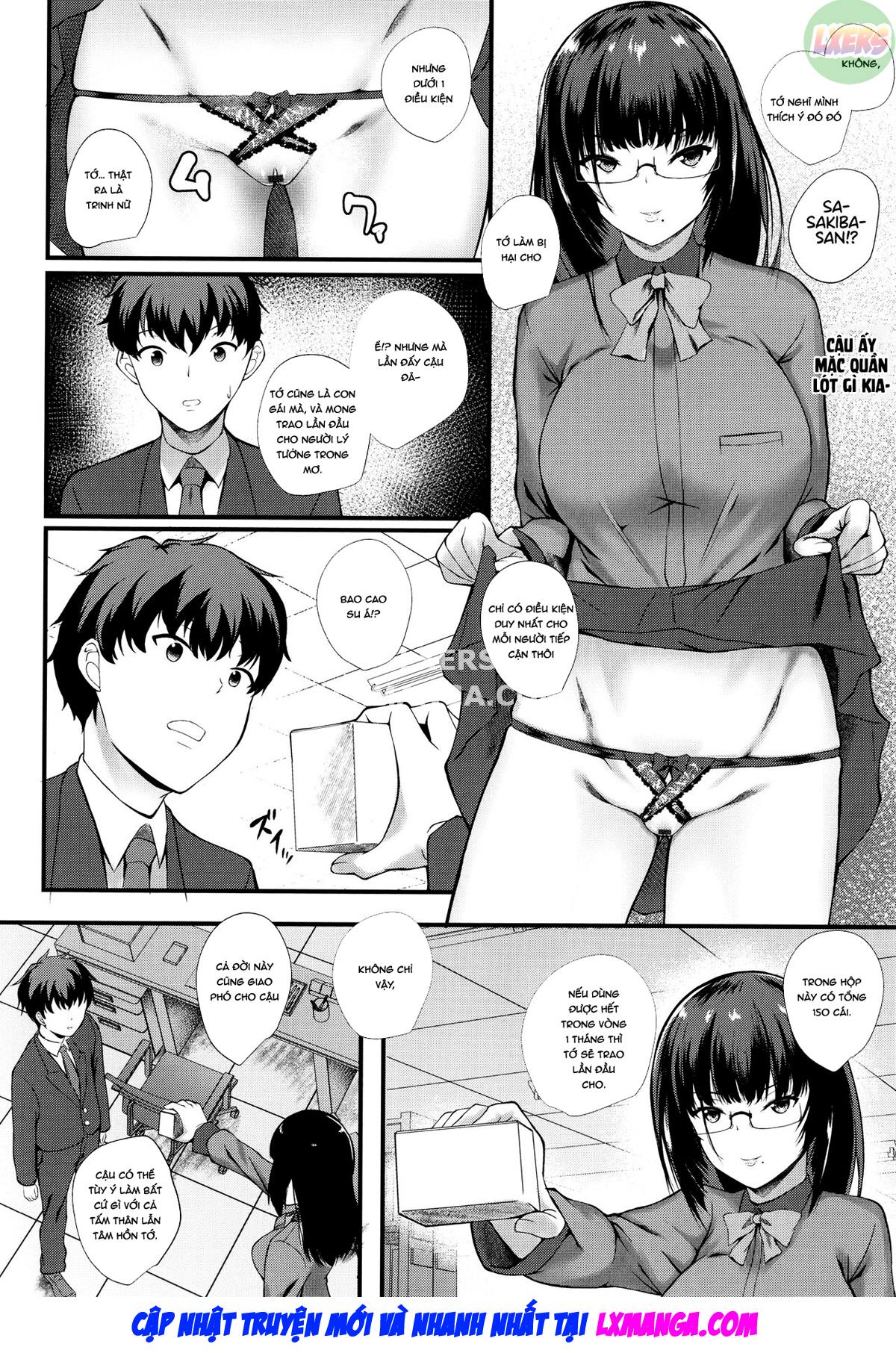 Đọc truyện hentai JK hậu môn - Chap 2
