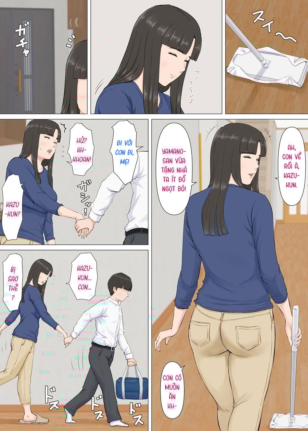 Đọc truyện hentai Kazu-kun và mẹ - Oneshot