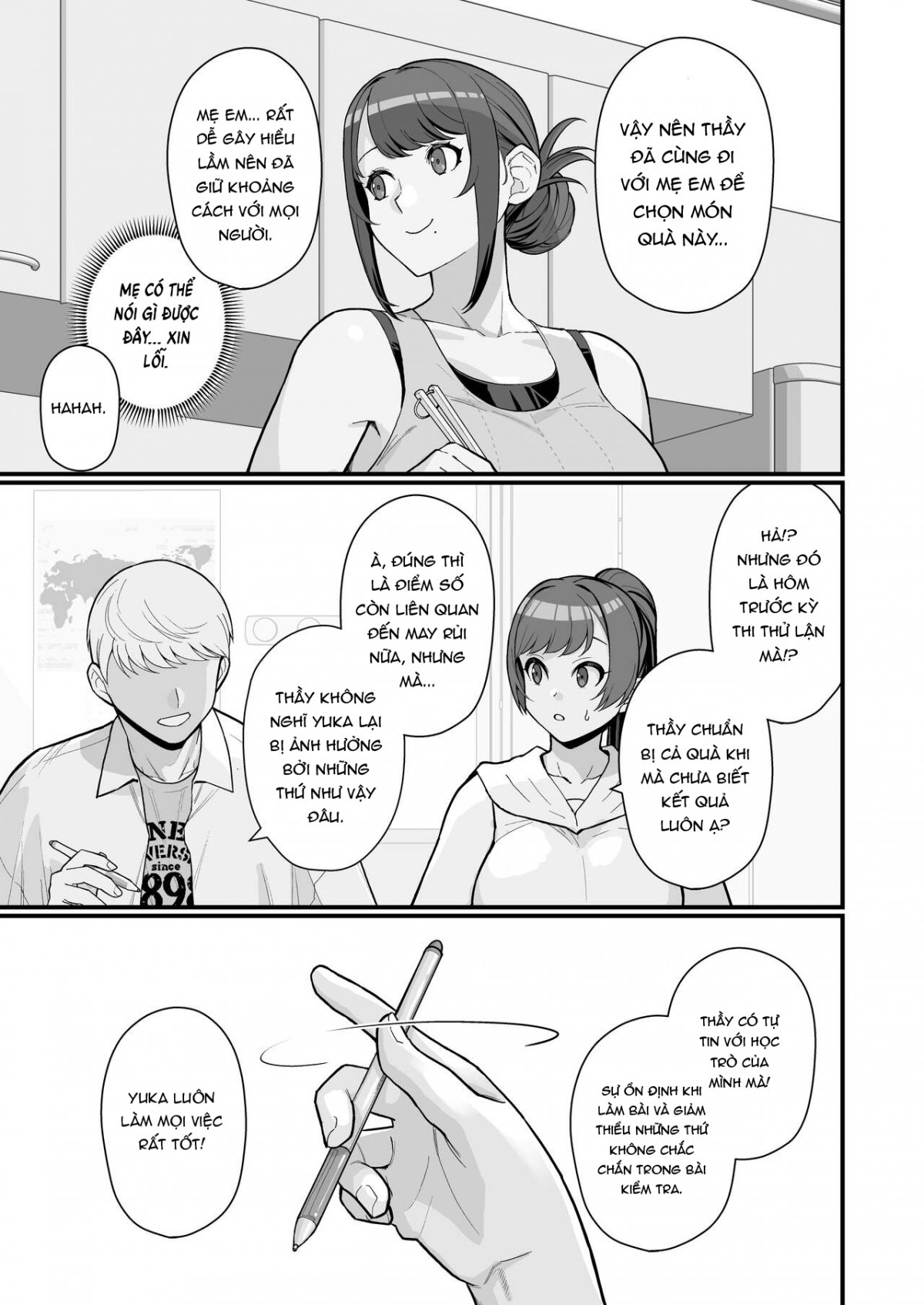 Đọc truyện hentai Hitozuma no Jitaku ni Hakuchuu Houmon Suru Hon - Oneshot
