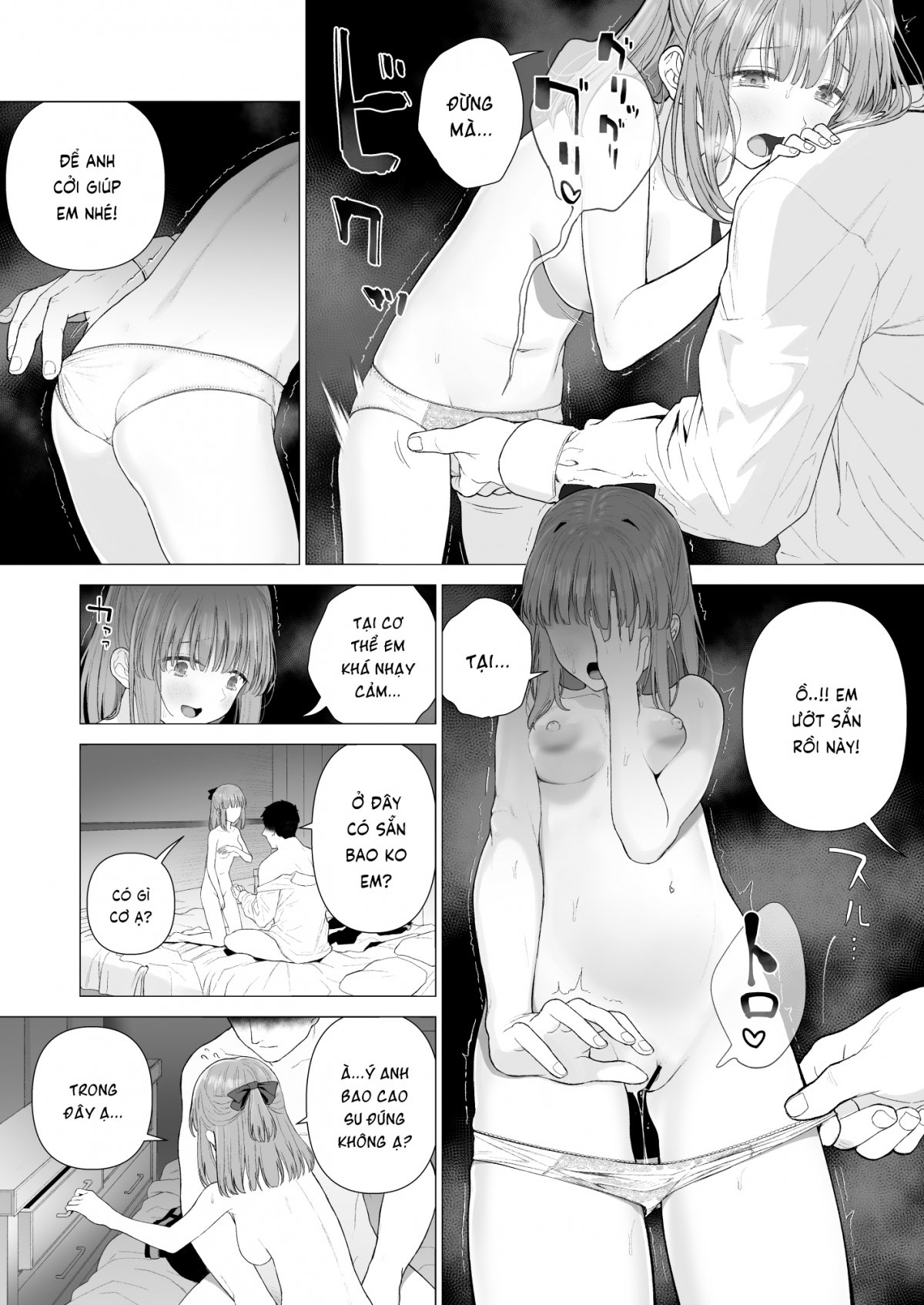 Đọc truyện hentai Sưởi ấm em, trước khi em vụn vỡ - Oneshot
