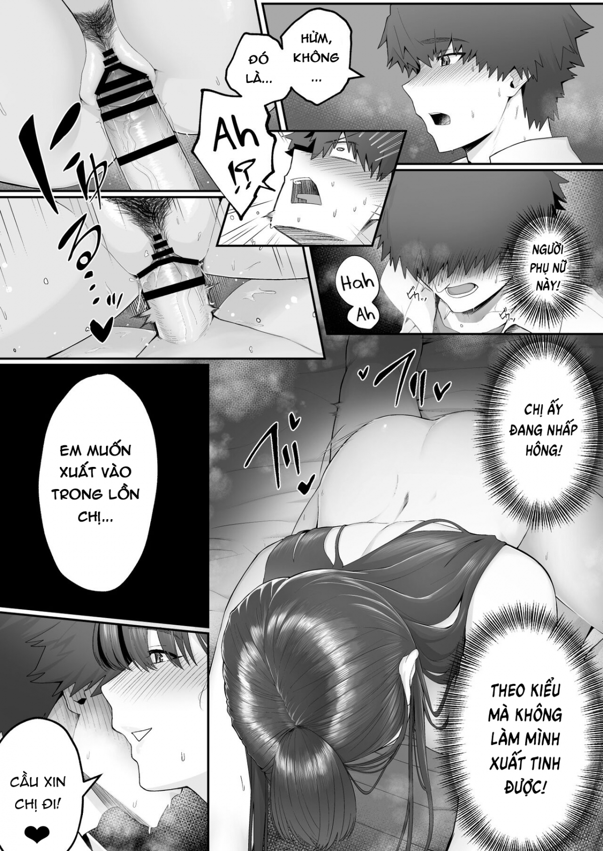 Đọc truyện hentai Kanojo no Onee-san ni Otosareru - Oneshot