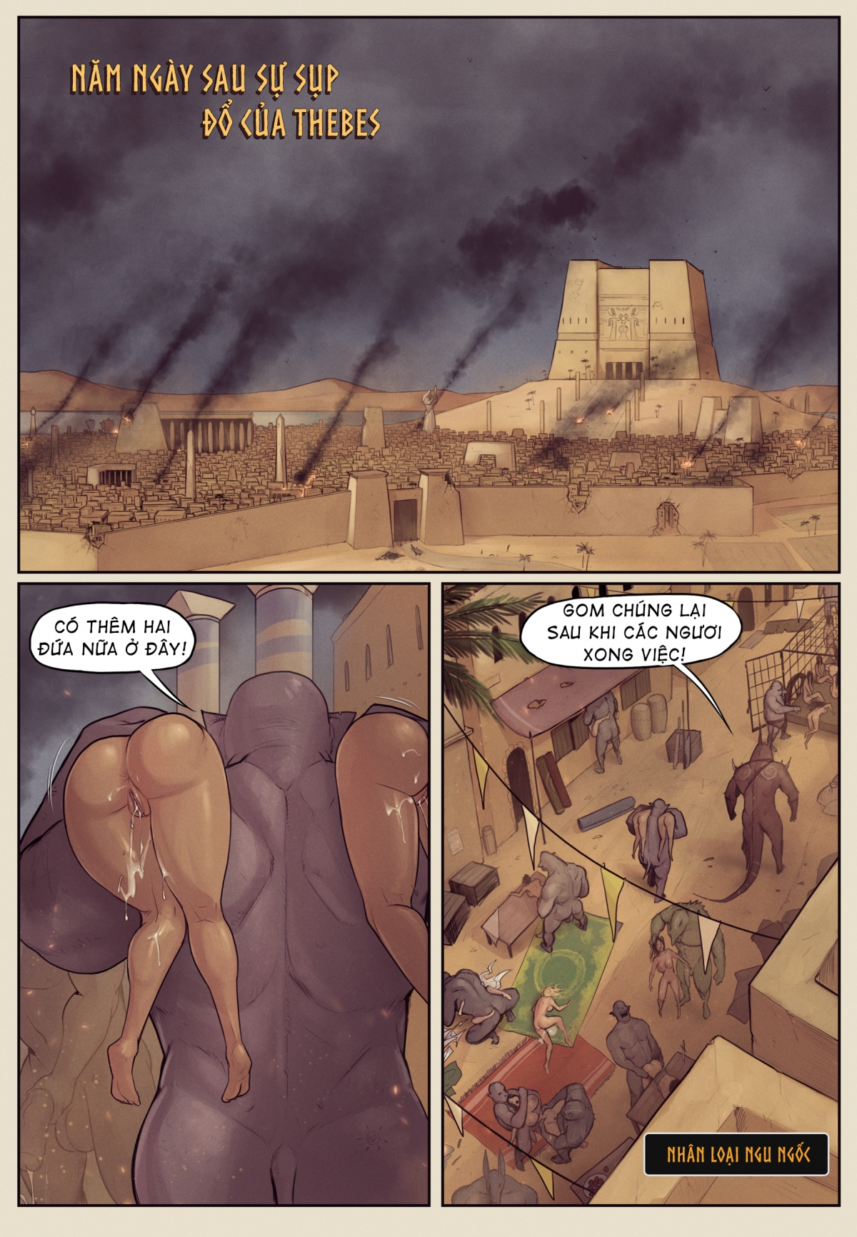 Đọc truyện hentai In the Shadow of Anubis 3 - Chap 1