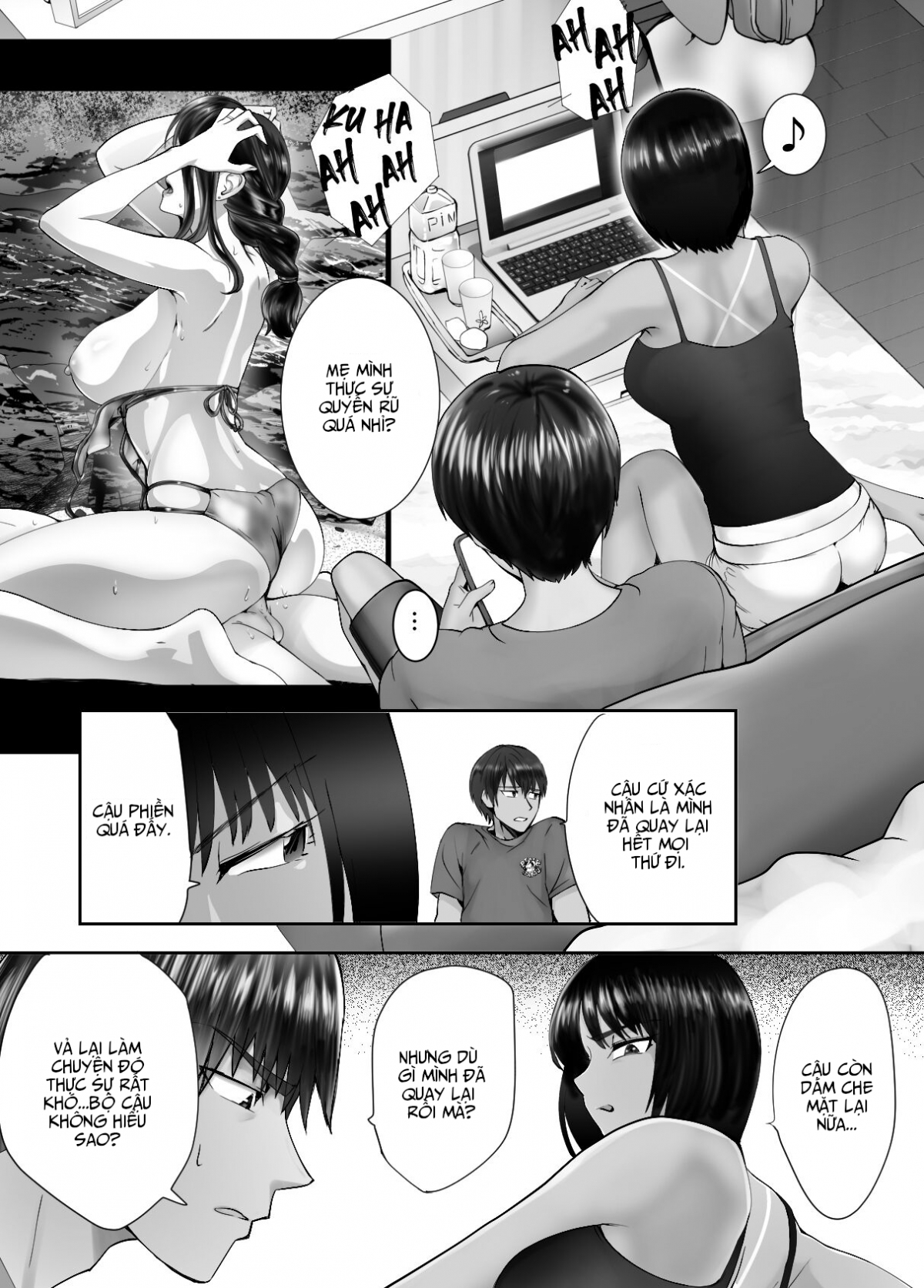 Đọc truyện hentai Chịch mẹ thằng bạn trong lần đi biển - Oneshot