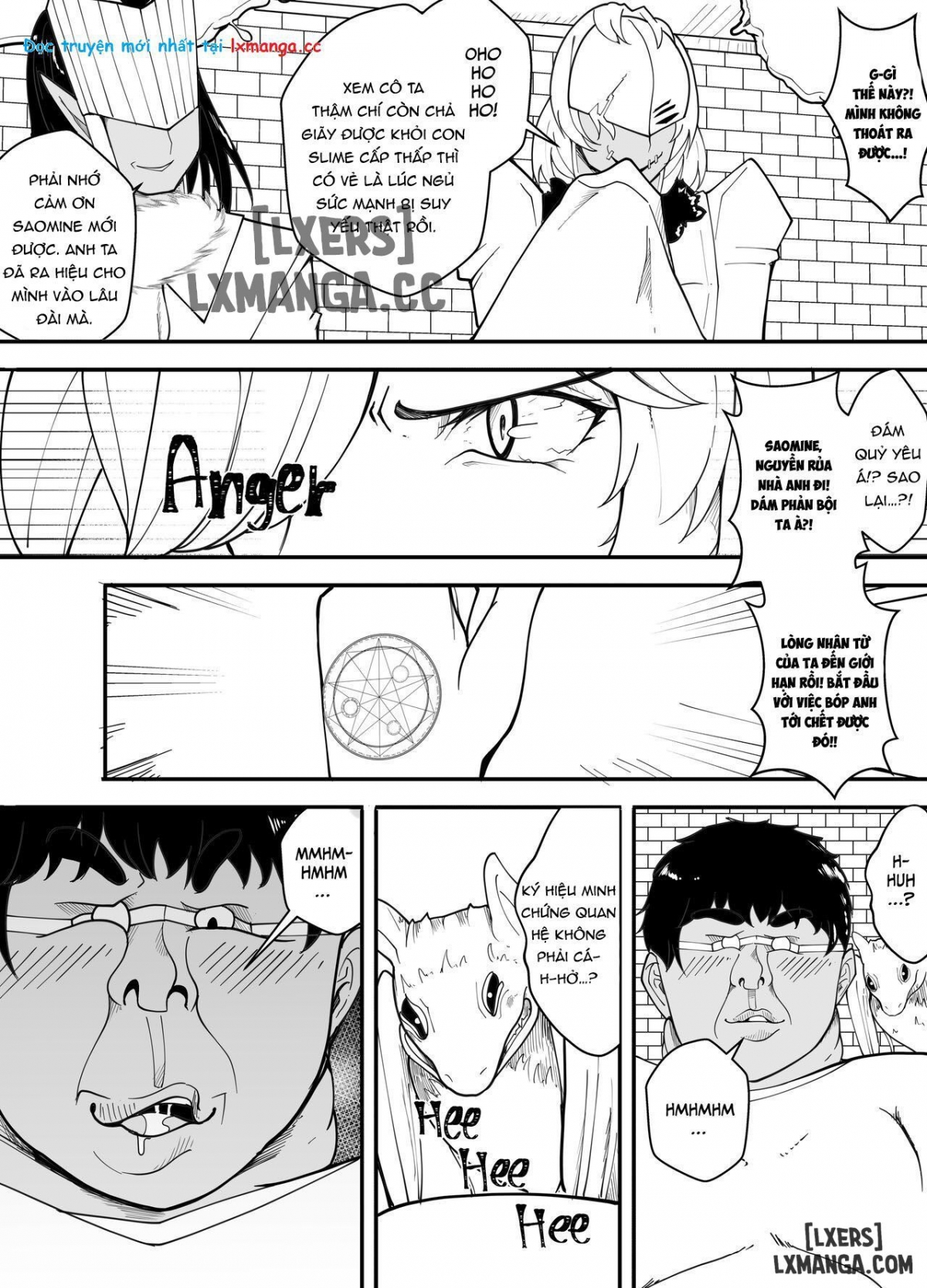 Đọc truyện hentai Ma cà rồng và tên béo khó ưa - Oneshot