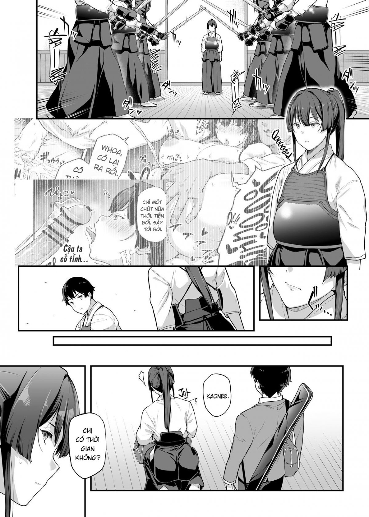 Đọc truyện hentai Kendoubu Shushou de Osananajimi no Bijin de Tsuyoi Boku no Kanojo ga, Charao ni Assari Otosareru Wake ga Nai - Oneshot