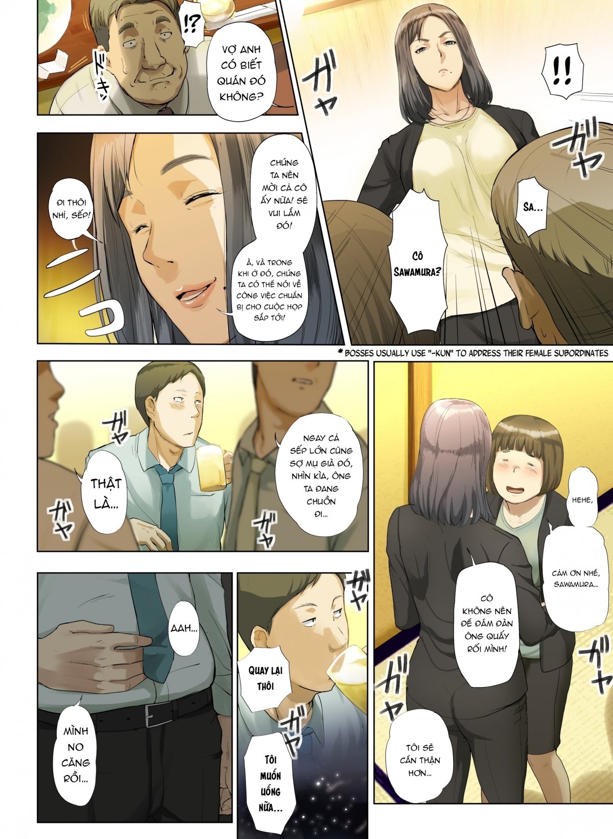 Đọc truyện hentai Kaisha no Iki Okure BBA Haramaseta - Chap 1