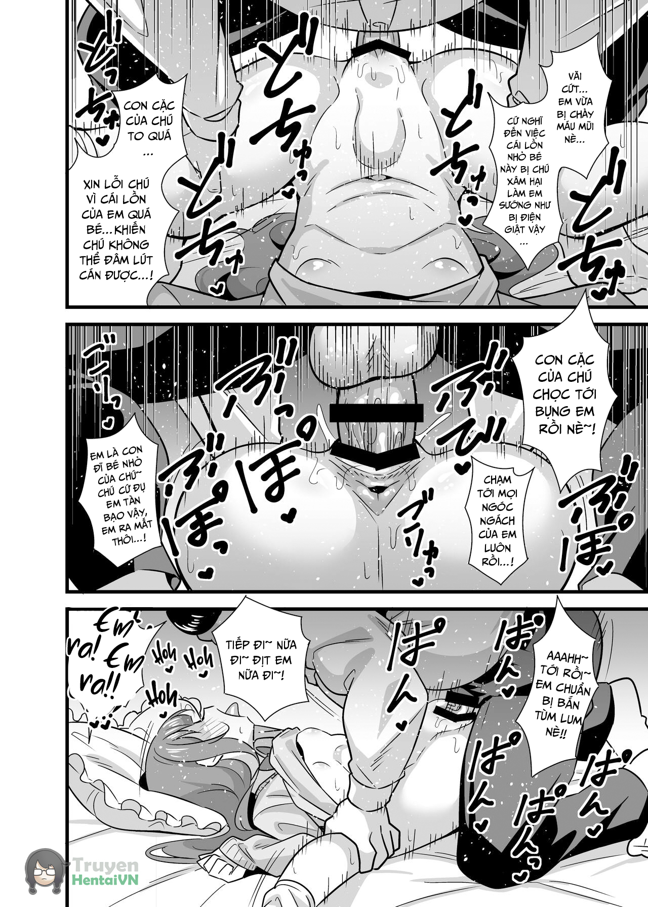 Đọc truyện hentai Oji Saimin Donkan na Ojisan wa Mori no Tsuita Mei-kko Senyou Niku Dirudo - Oneshot