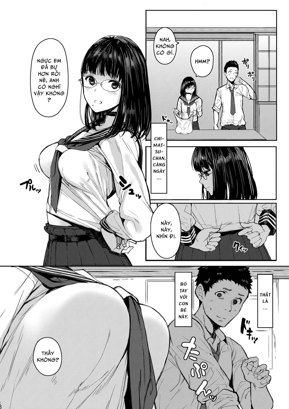 Đọc truyện hentai Next Door's Chinatsu-Chan R - Chap 1
