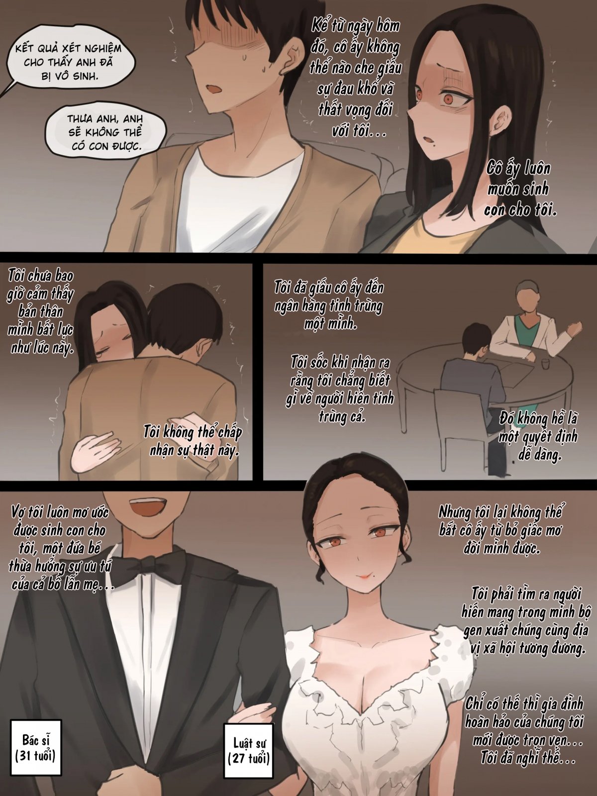 Đọc truyện hentai Nghi ngờ - Chap 1