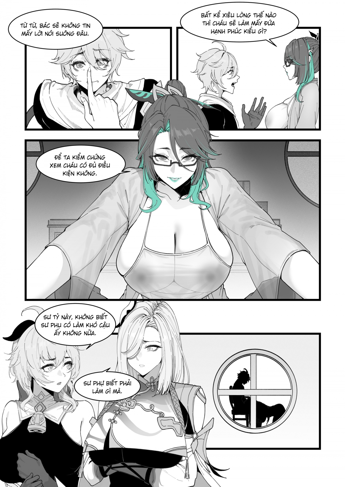 Đọc truyện hentai Bài kiểm tra của Lưu Vân - Oneshot
