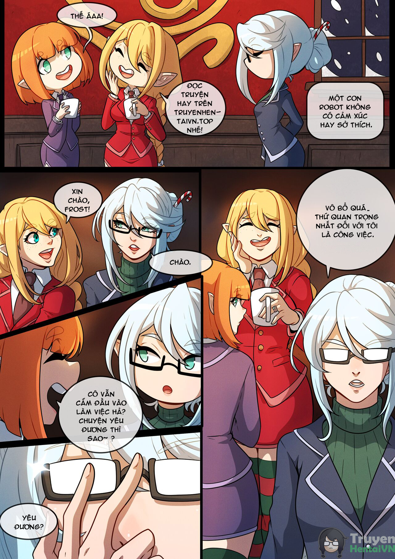 Đọc truyện hentai A Very Frosty Holiday - Oneshot