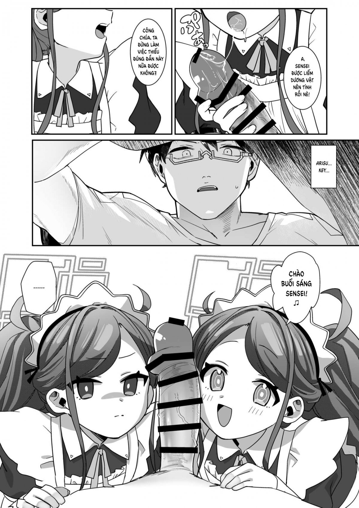 Đọc truyện hentai Gohoushi Maid ni Omakase! - Oneshot nứng