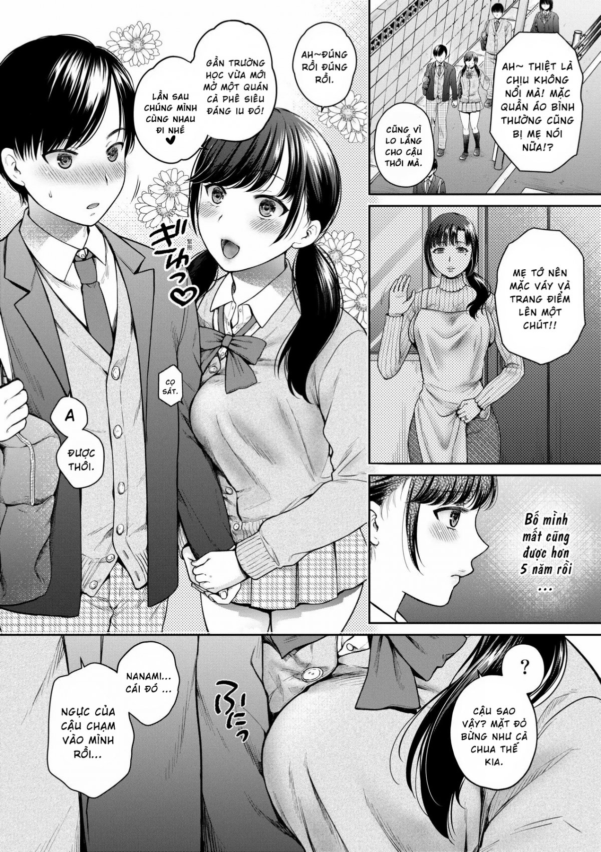 Đọc truyện hentai Henyousuru Oyako Etsuraku ni Mezameru Saori, Yokubou ni Ochiru Nanami - Chap 1