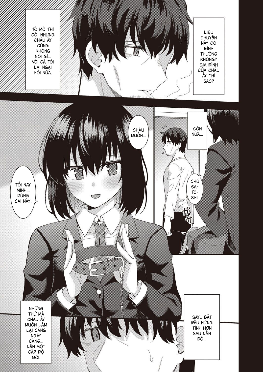 Đọc truyện hentai Bạn cùng phòng bỏ trốn - Oneshot