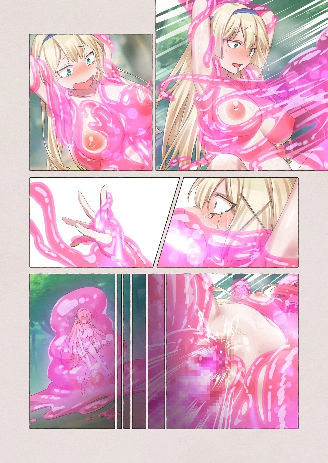 Đọc truyện hentai Slime Pandemic ~princess knightess succumbs to a slime's energy drain~ - Oneshot