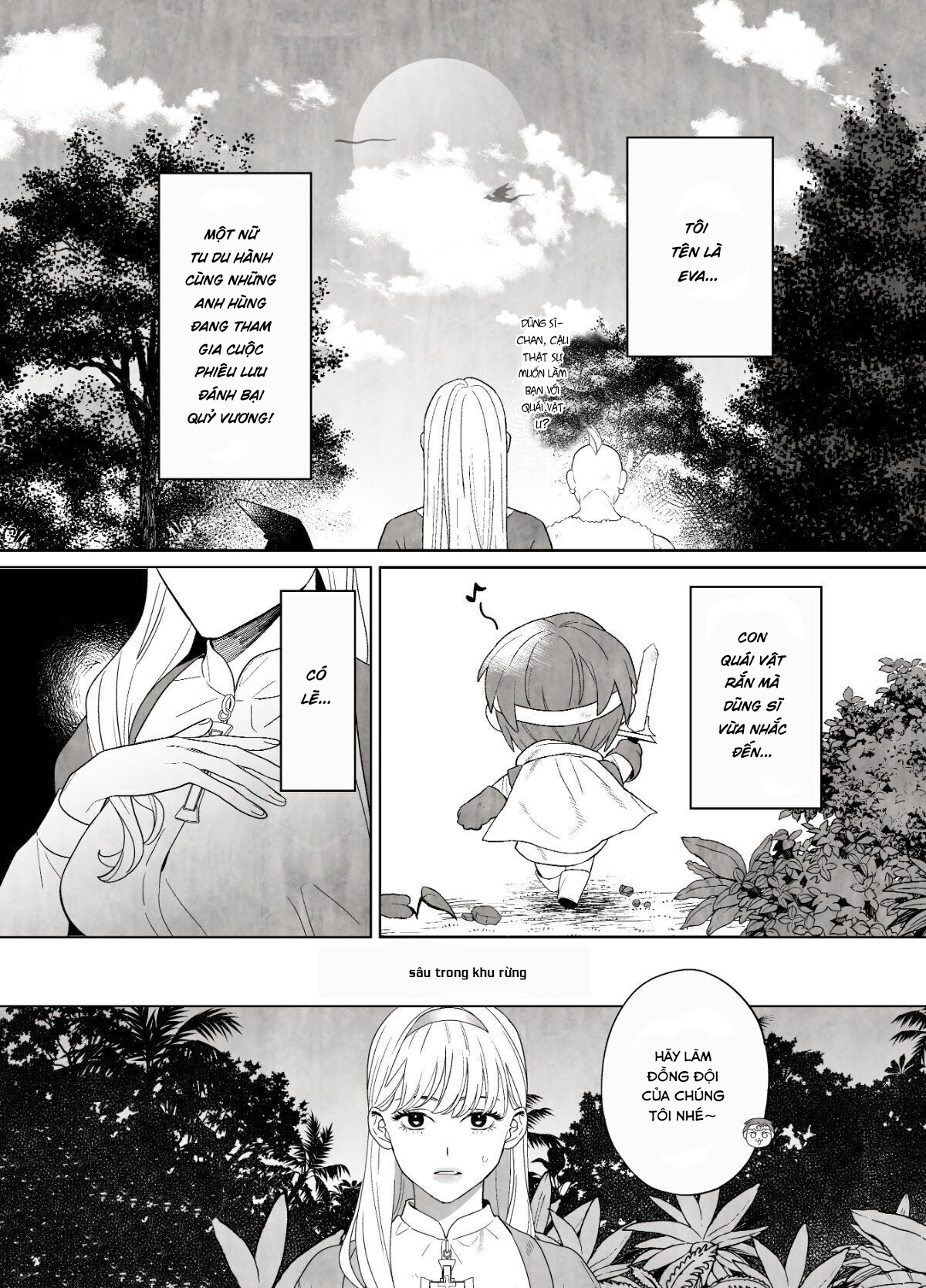 Đọc truyện hentai Nữ tu phạm luật làng với con rắn - Oneshot