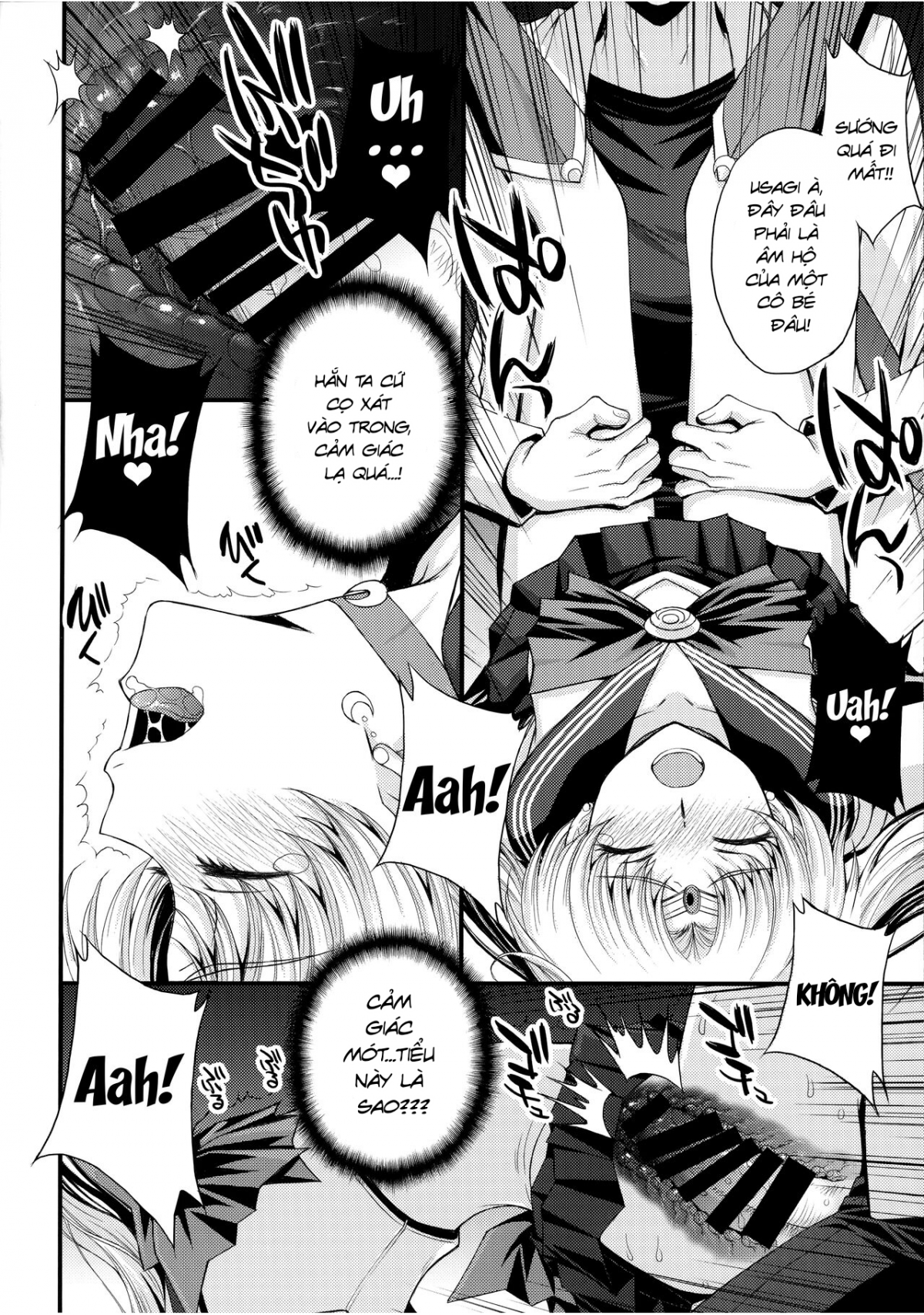 Đọc truyện hentai Usagi no Junjou! Chin Make Bishoujo Senshi! - Đạo tàn bụ âyy (●♡∀♡)