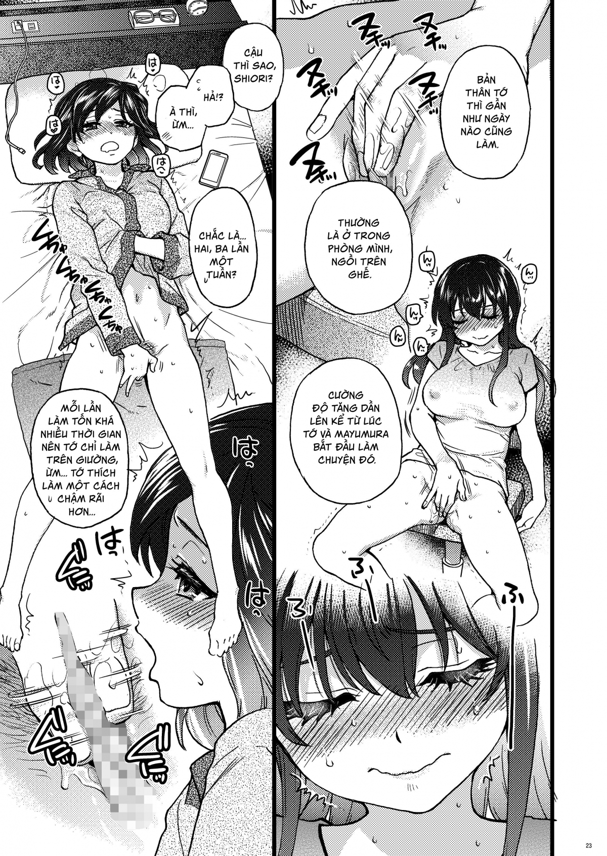 Đọc truyện hentai Watashi o Ecchi no Nakama ni Irete Kudasai - Hmmmm