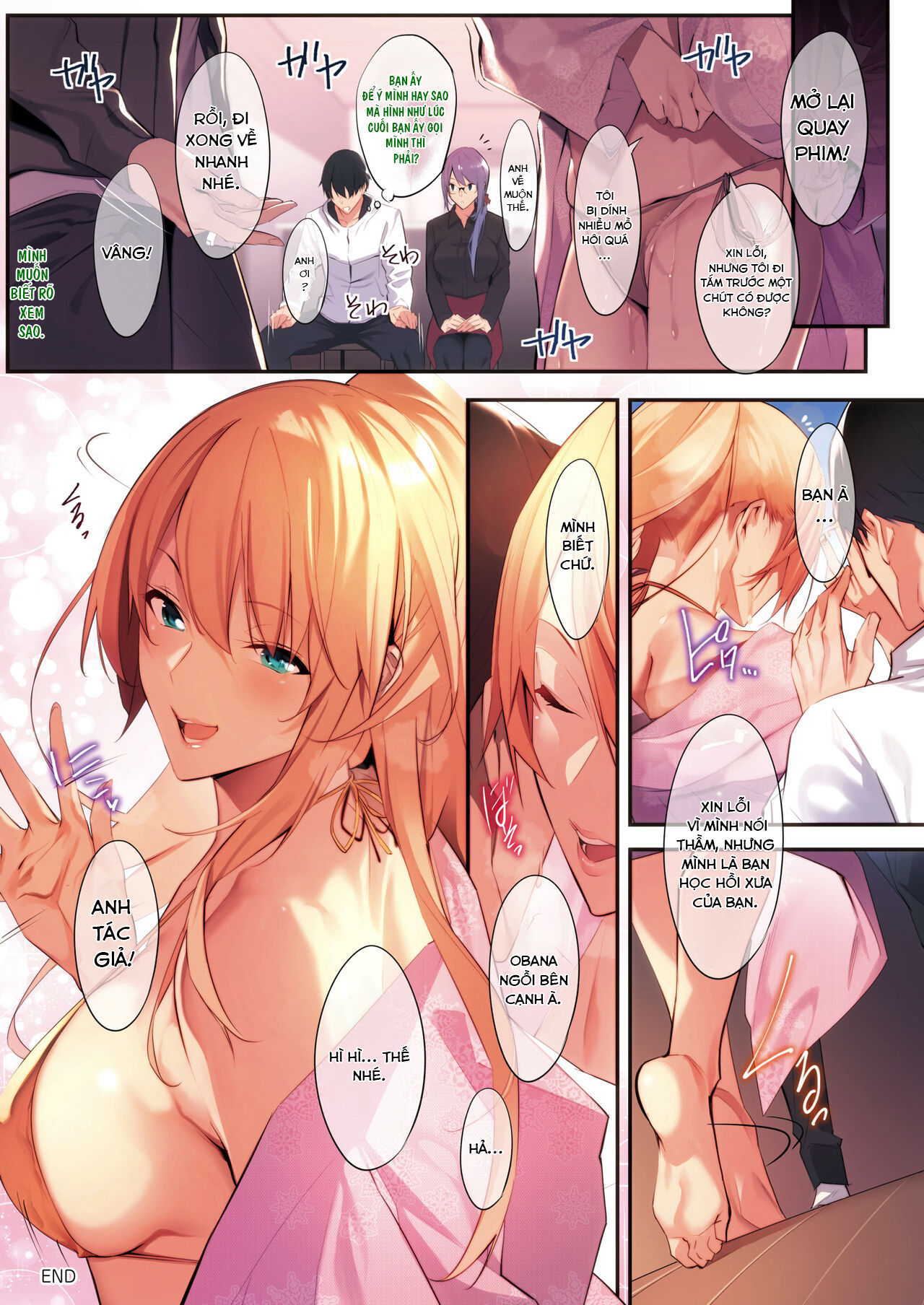 Đọc truyện hentai Tác phẩm bậc thầy - Chap 3
