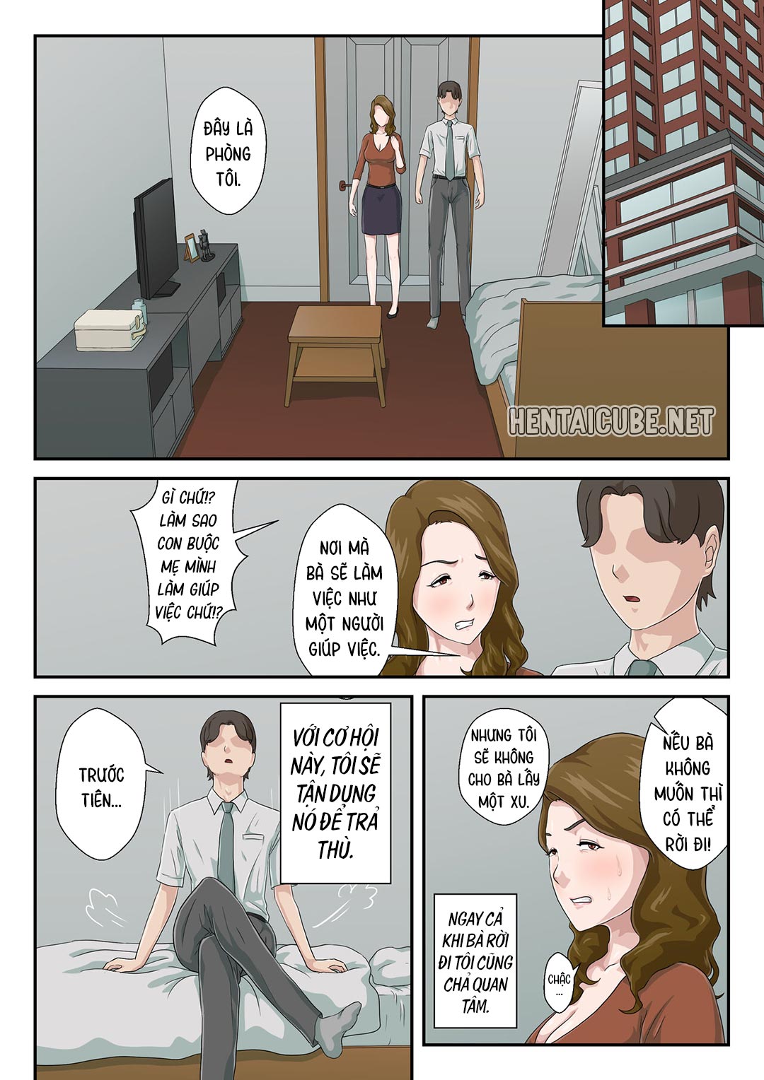 Đọc truyện hentai Biến mẹ thành người nội trợ khỏa thân - Chap 1