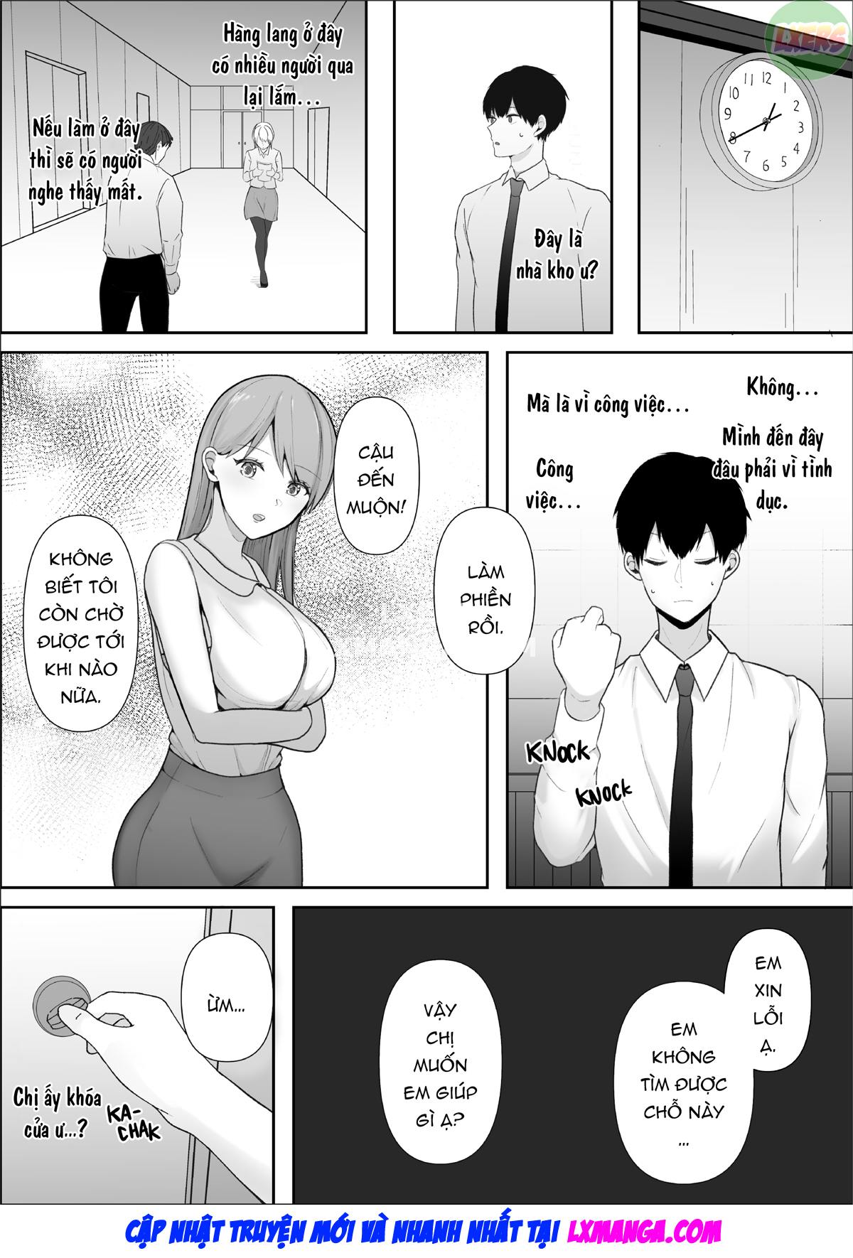 Đọc truyện hentai Tôi trở thành thú cưng của bà sếp nghiêm khắc - Oneshot