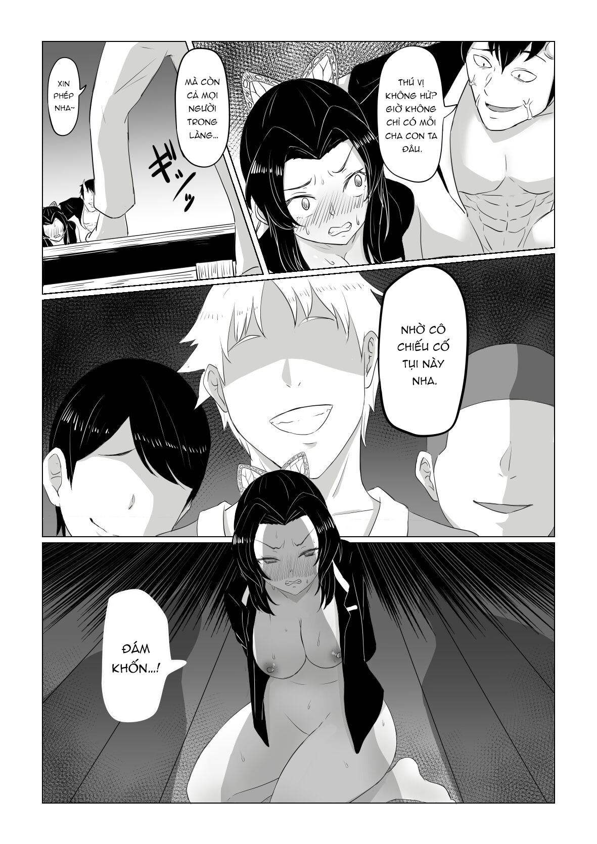 Đọc truyện hentai Trùng trụ Shinobu được sư phụ huấn luyện - Oneshot