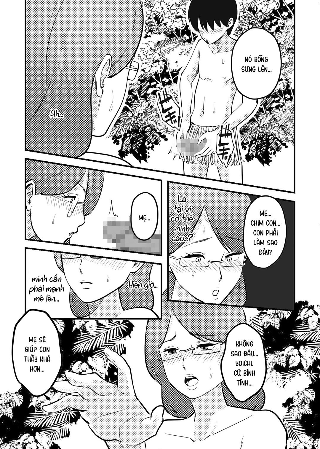 Đọc truyện hentai Mẹ và con trai dạt vào hoang đảo - Oneshot