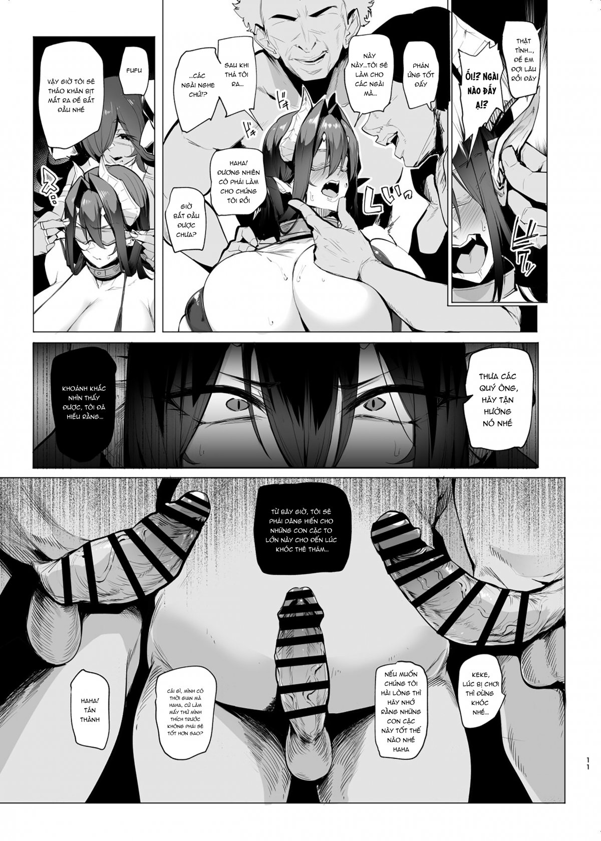 Đọc truyện hentai Nữ hoàng và mệnh lệnh không thể coi thường - Oneshot
