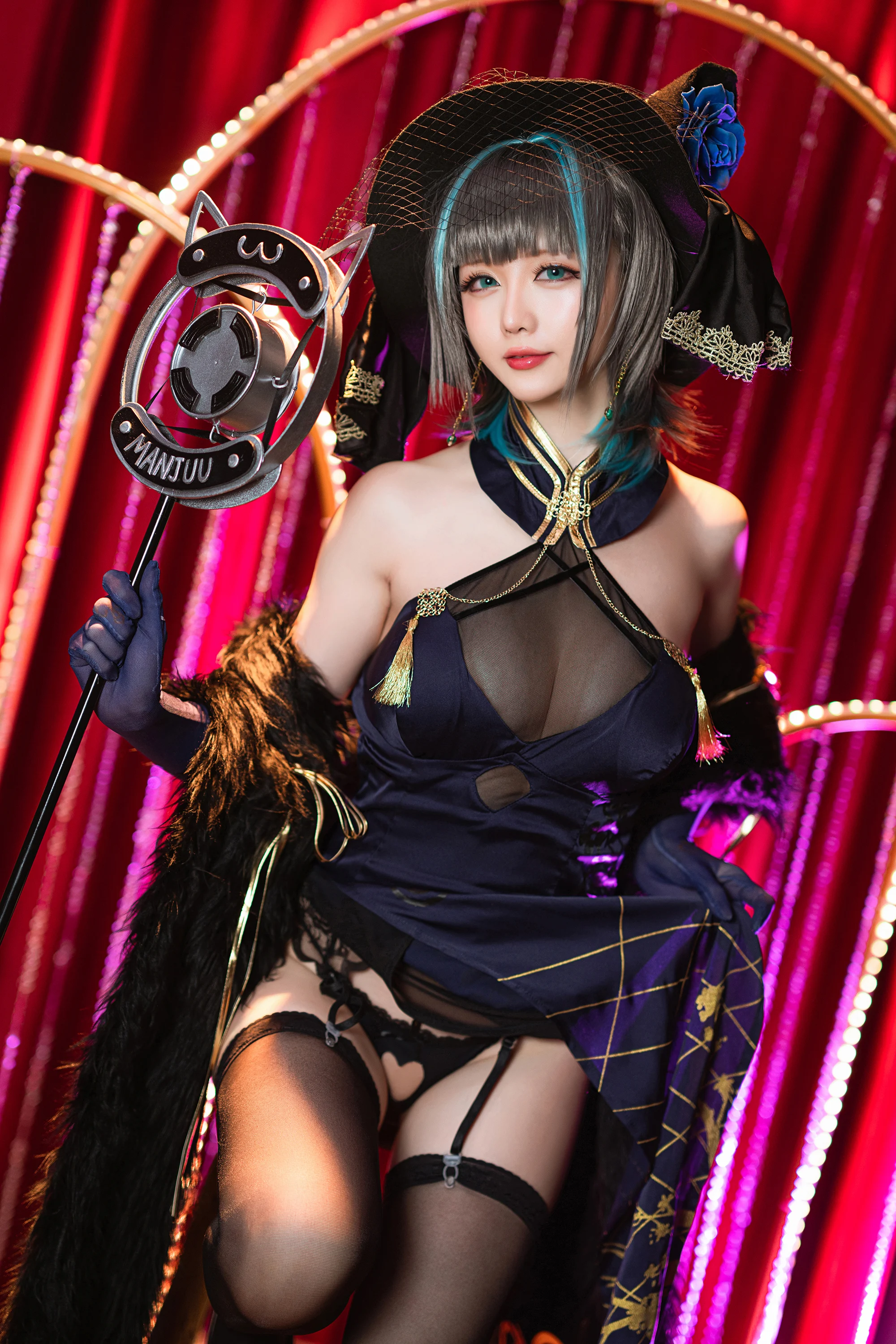 Đọc truyện hentai Tuyển tập Albums siêu phẩm Cosplay - Chap 663 - Star Chichi - Cheshire Cheongsam